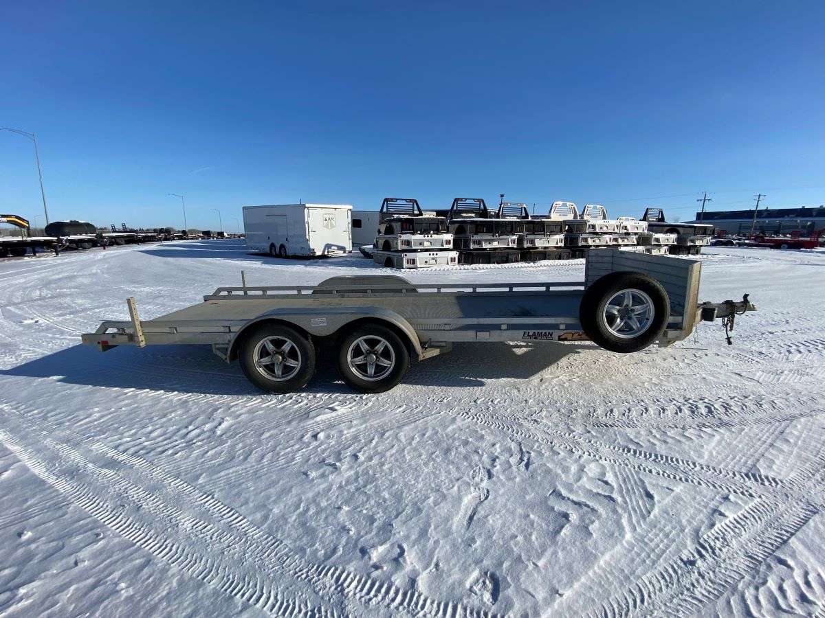 Used 2015 Aluma 18' Aluminum Lowboy Trailer