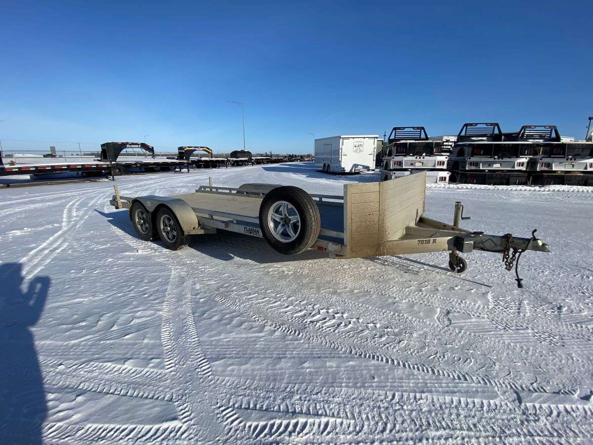 Used 2015 Aluma 18' Aluminum Lowboy Trailer