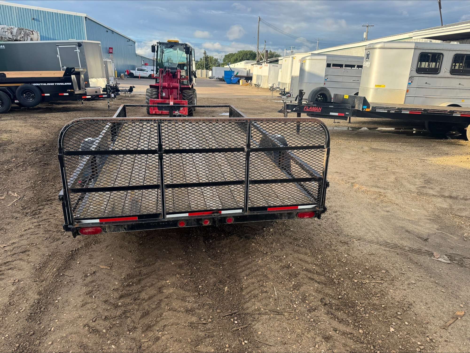 Used 2015 Oasis 14' Quad Sport Utility Trailer