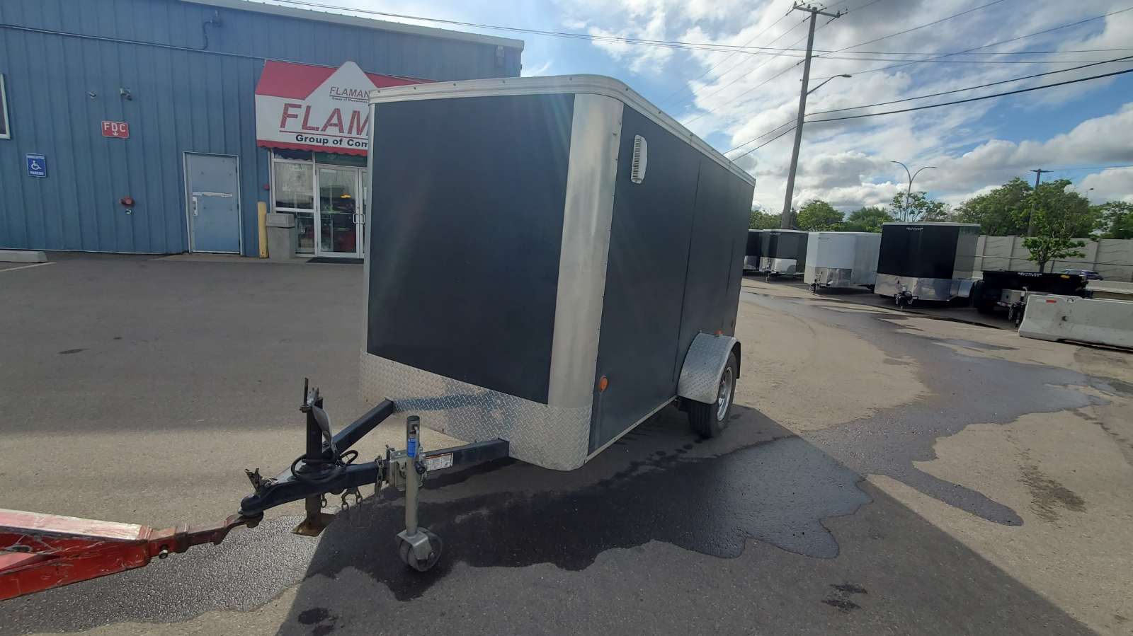 Used 2016 Royal 5'x10' Enclosed Cargo Trailer