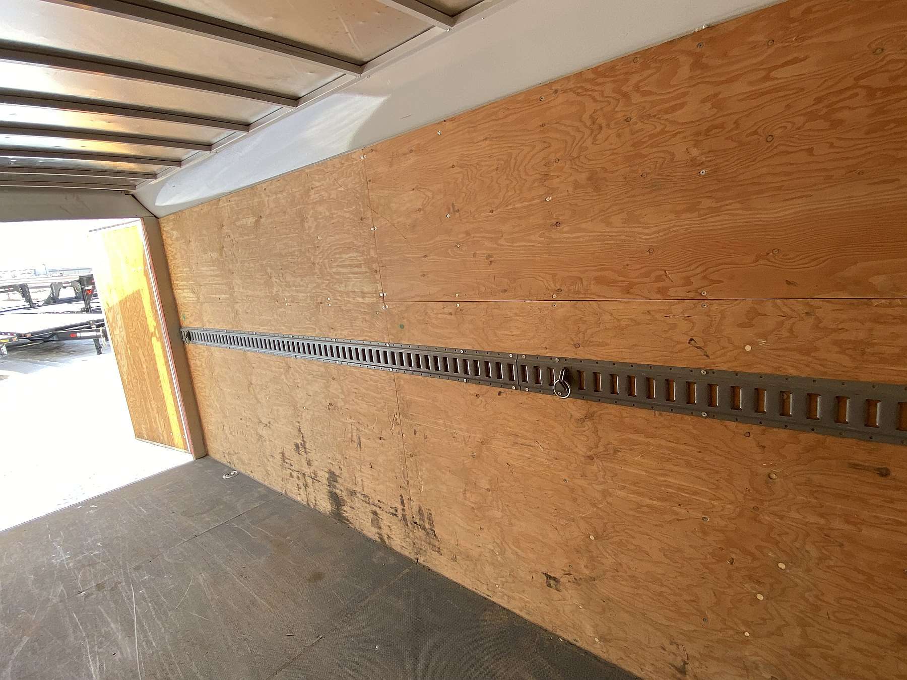 Used 2016 Royal 7'x16' Enclosed Flat Front Cargo Trailer