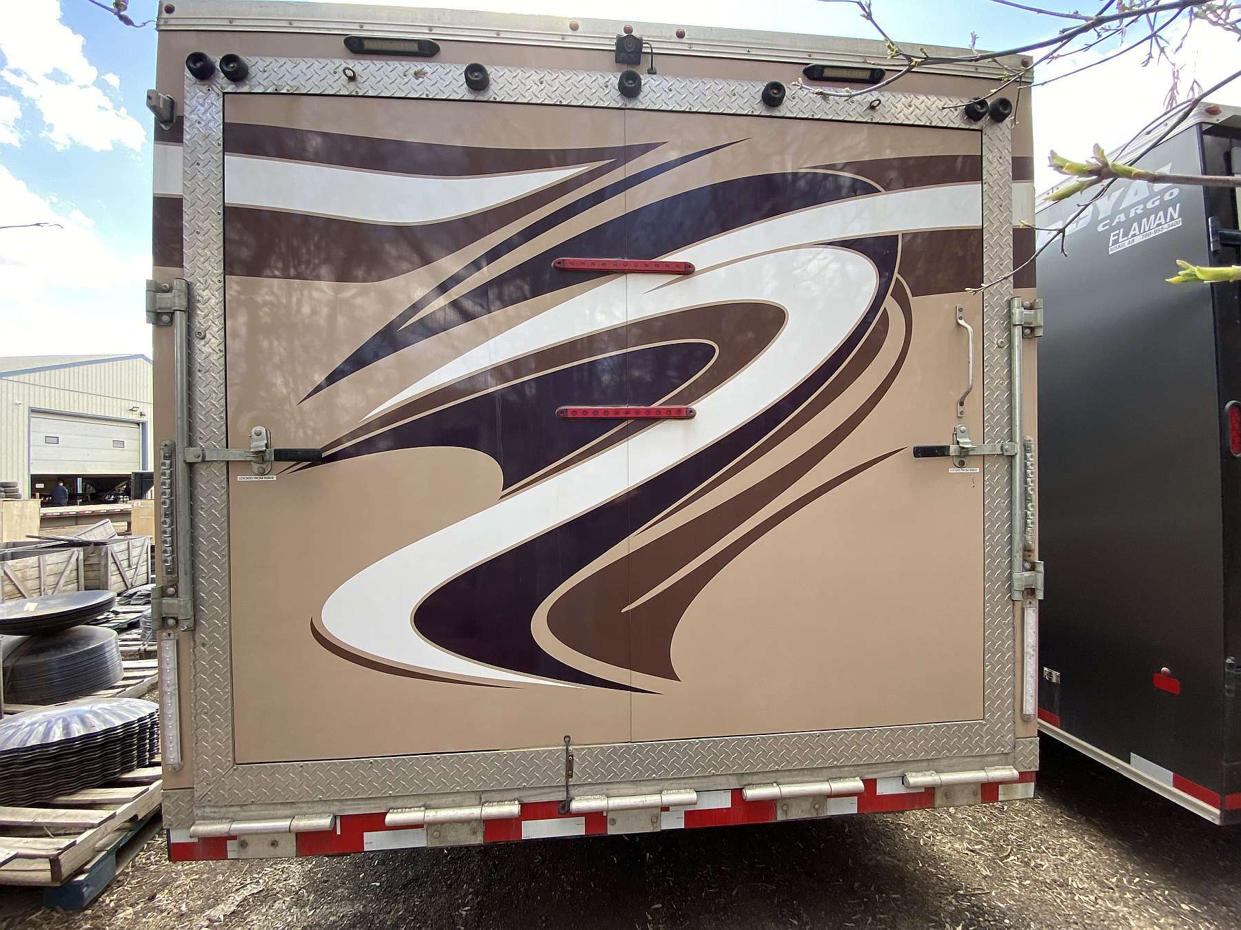 Used 2017 Beothuck 8.5'x22' Enclosed Toy Hauler