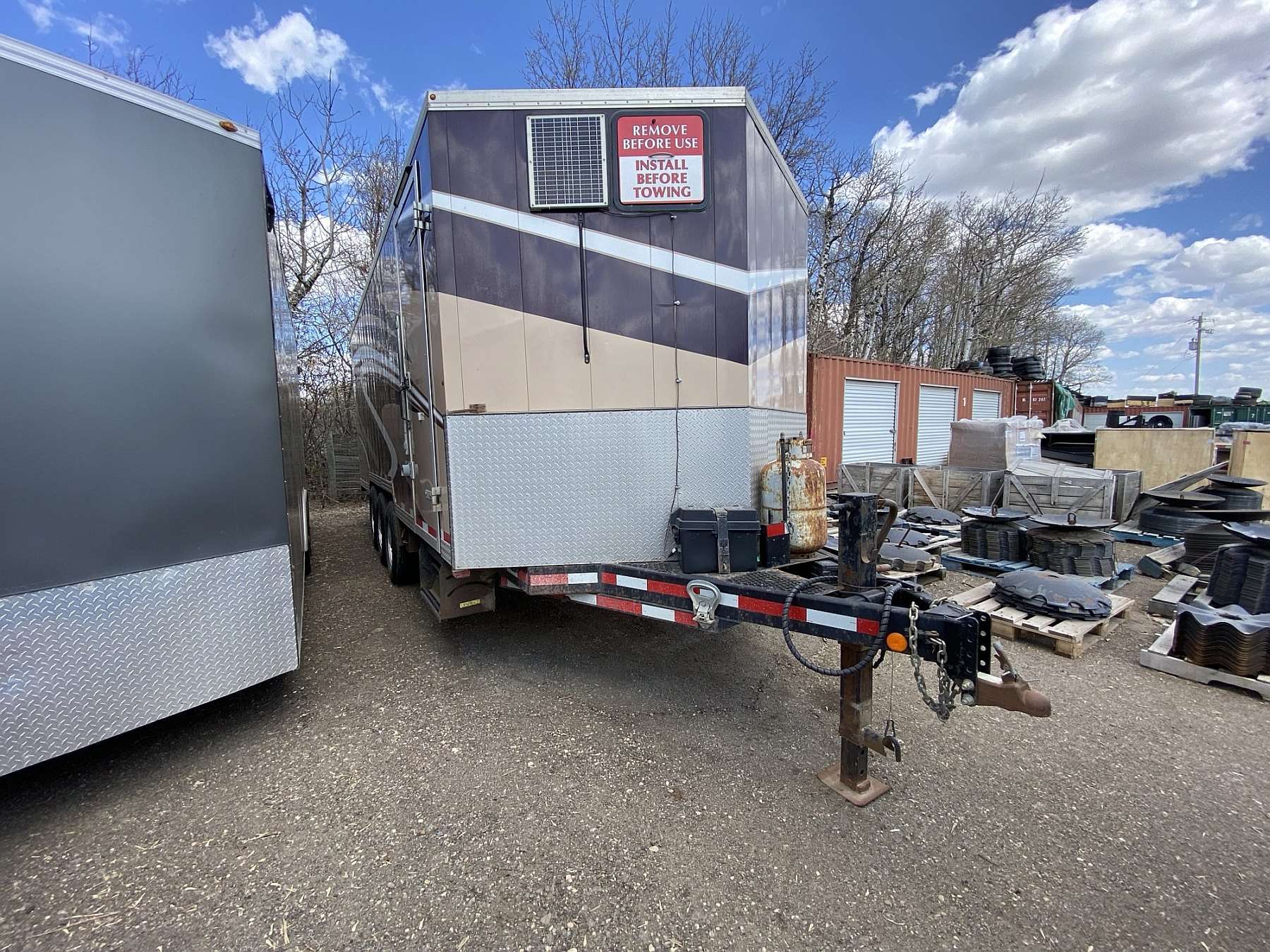 Used 2017 Beothuck 8.5'x22' Enclosed Toy Hauler