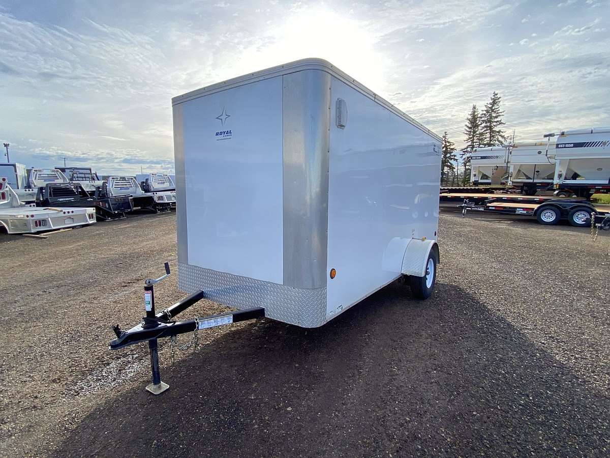 Used 2017 Royal 6'x12' Enclosed Cargo Trailer