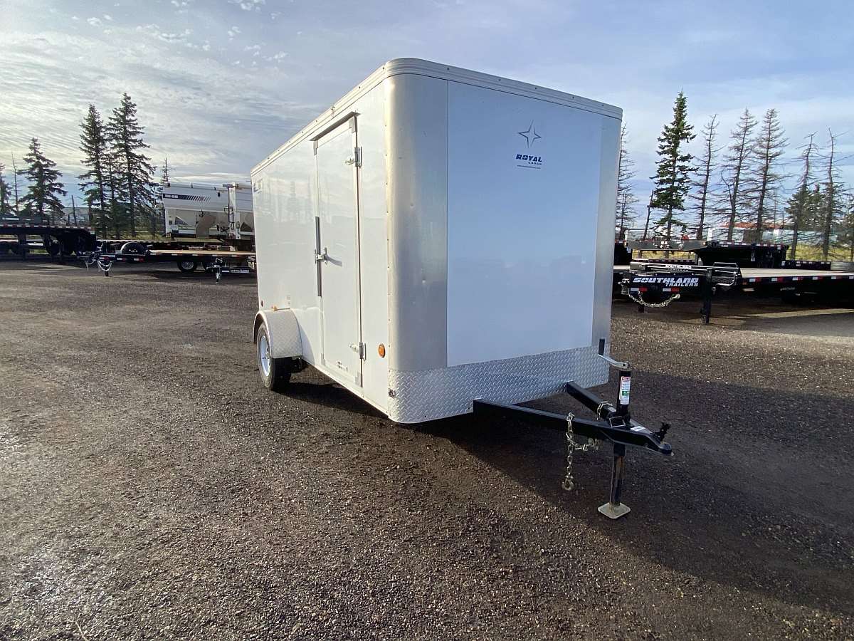 Used 2017 Royal 6'x12' Enclosed Cargo Trailer