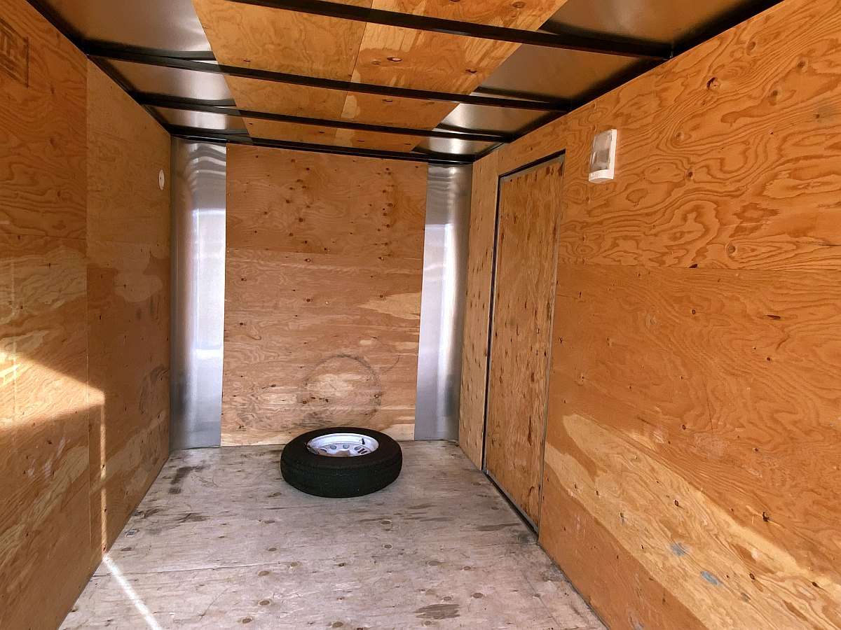 Used 2017 Royal 6'x12' Enclosed Cargo Trailer