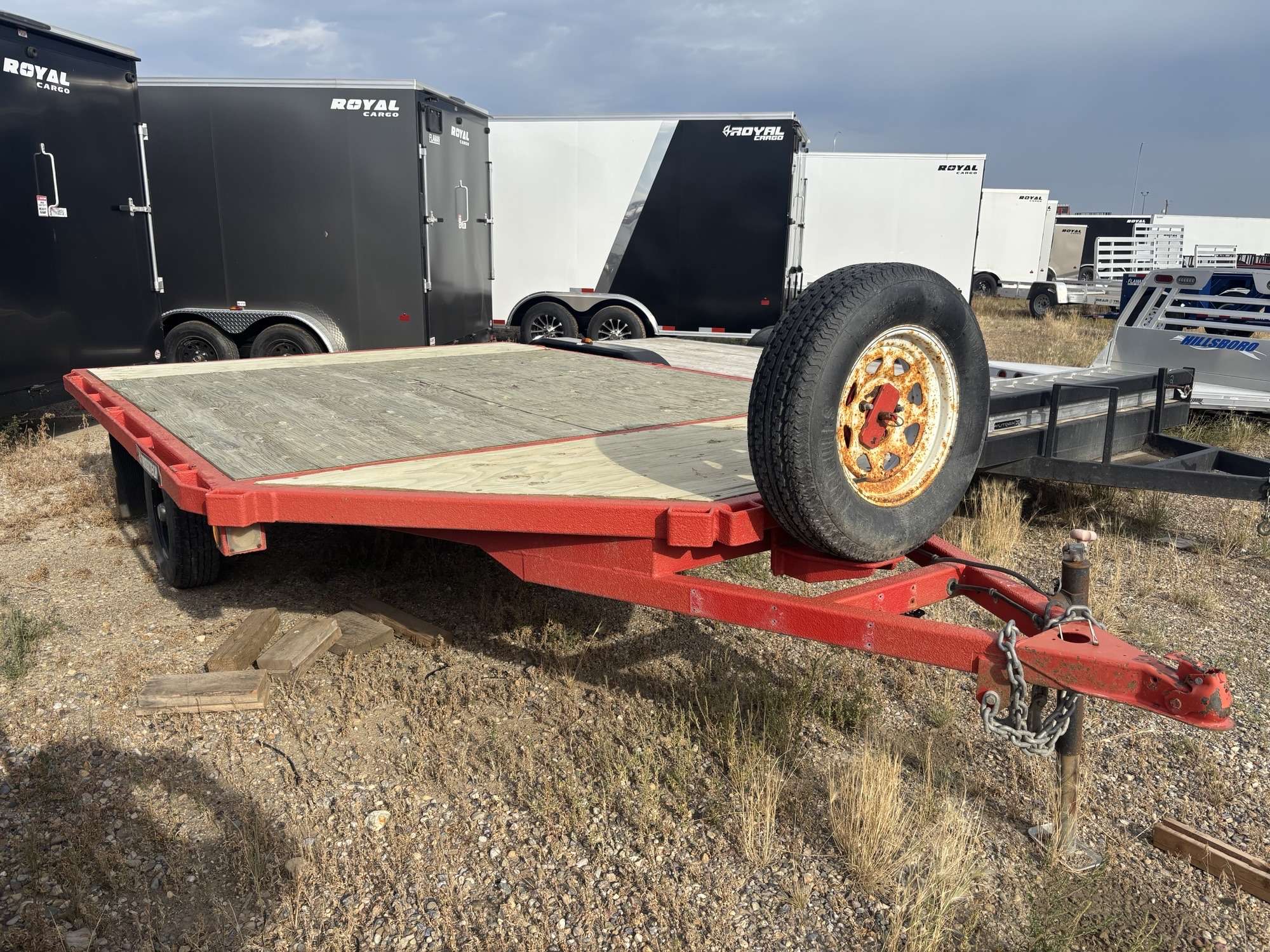 Used 2017 Trailtech 10' Sled Trailer