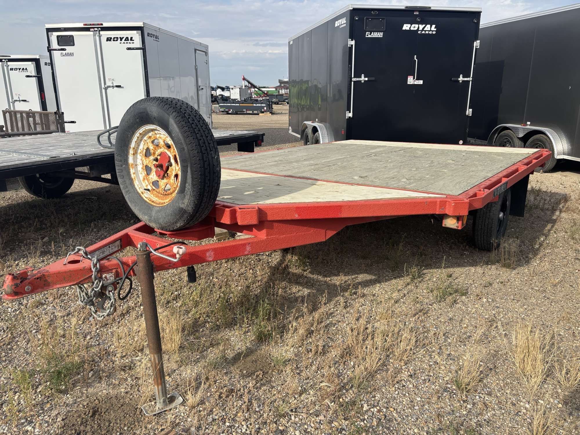 Used 2017 Trailtech 10' Sled Trailer