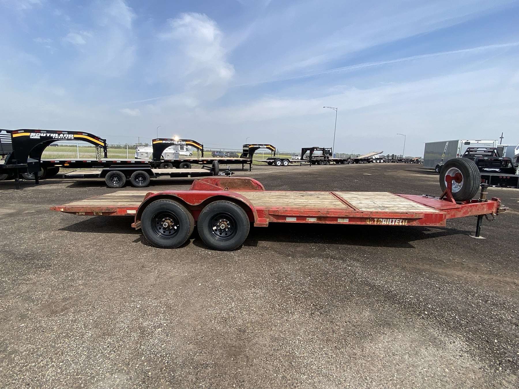 Used 2017 Trailtech 20' Tilt Deck Trailer