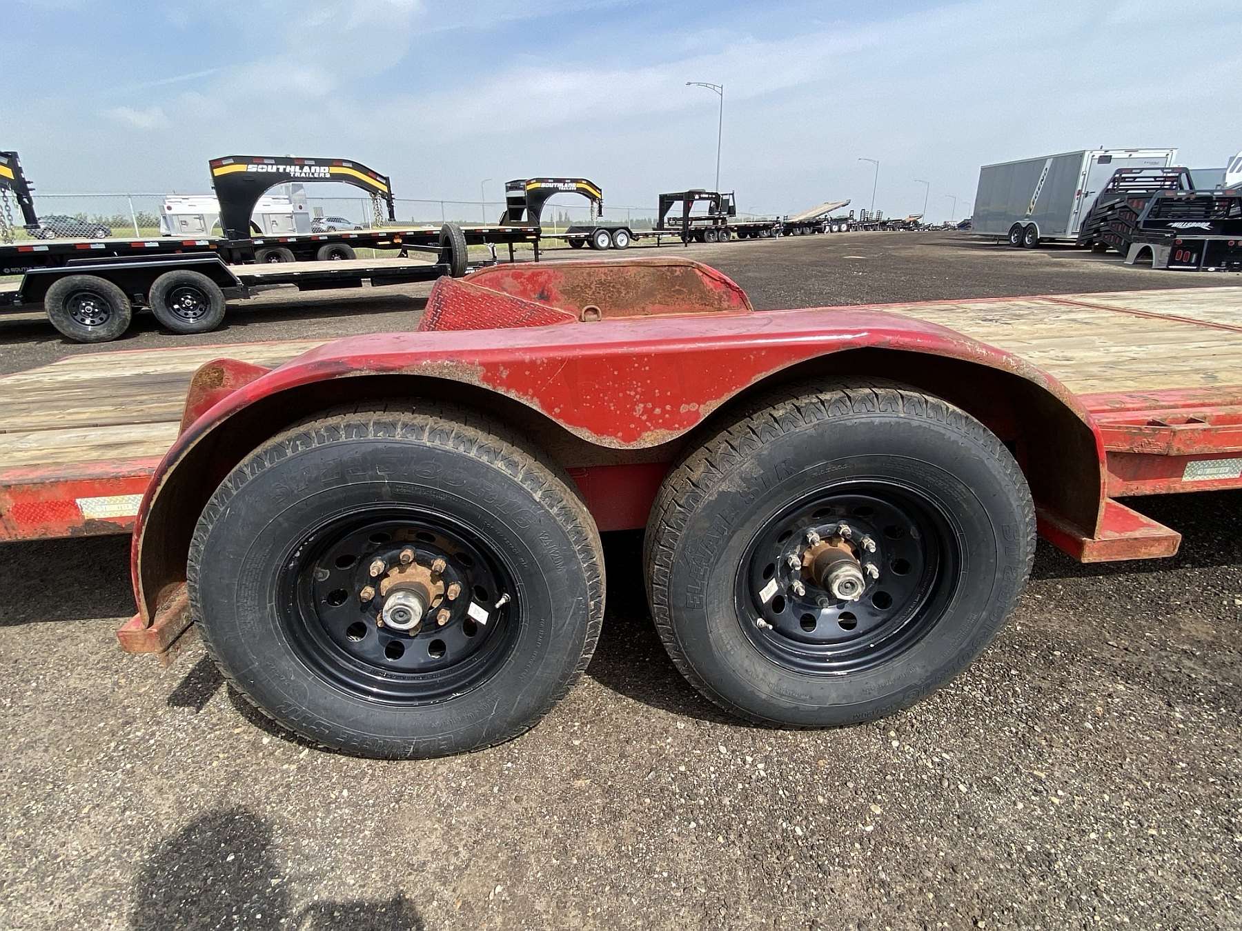 Used 2017 Trailtech 20' Tilt Deck Trailer
