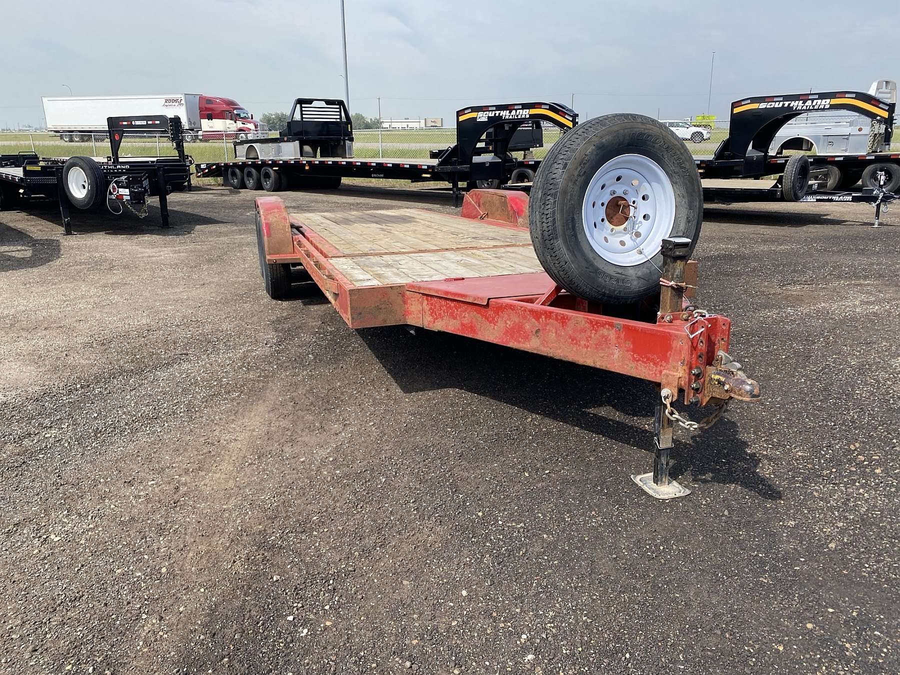 Used 2017 Trailtech 20' Tilt Deck Trailer