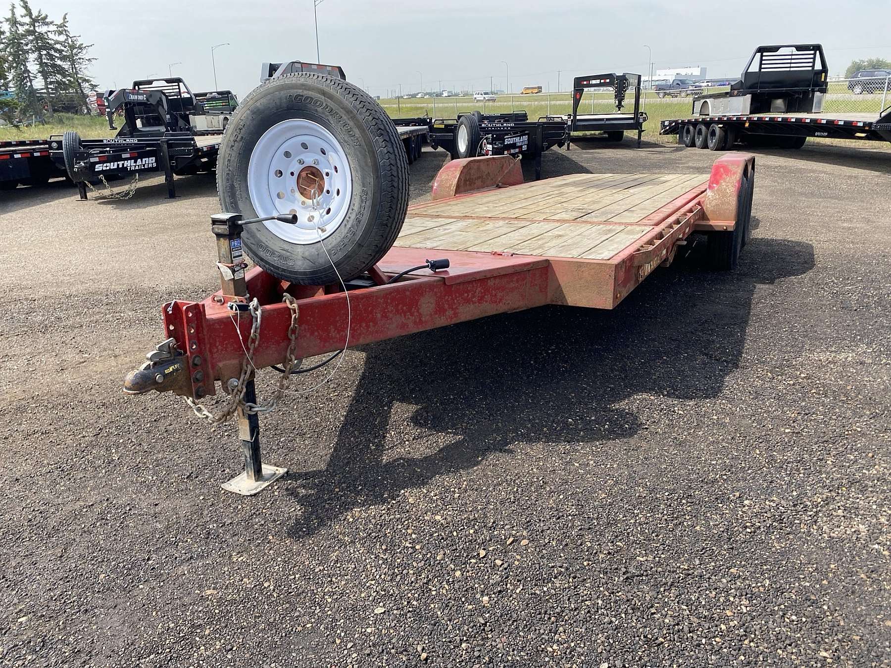 Used 2017 Trailtech 20' Tilt Deck Trailer