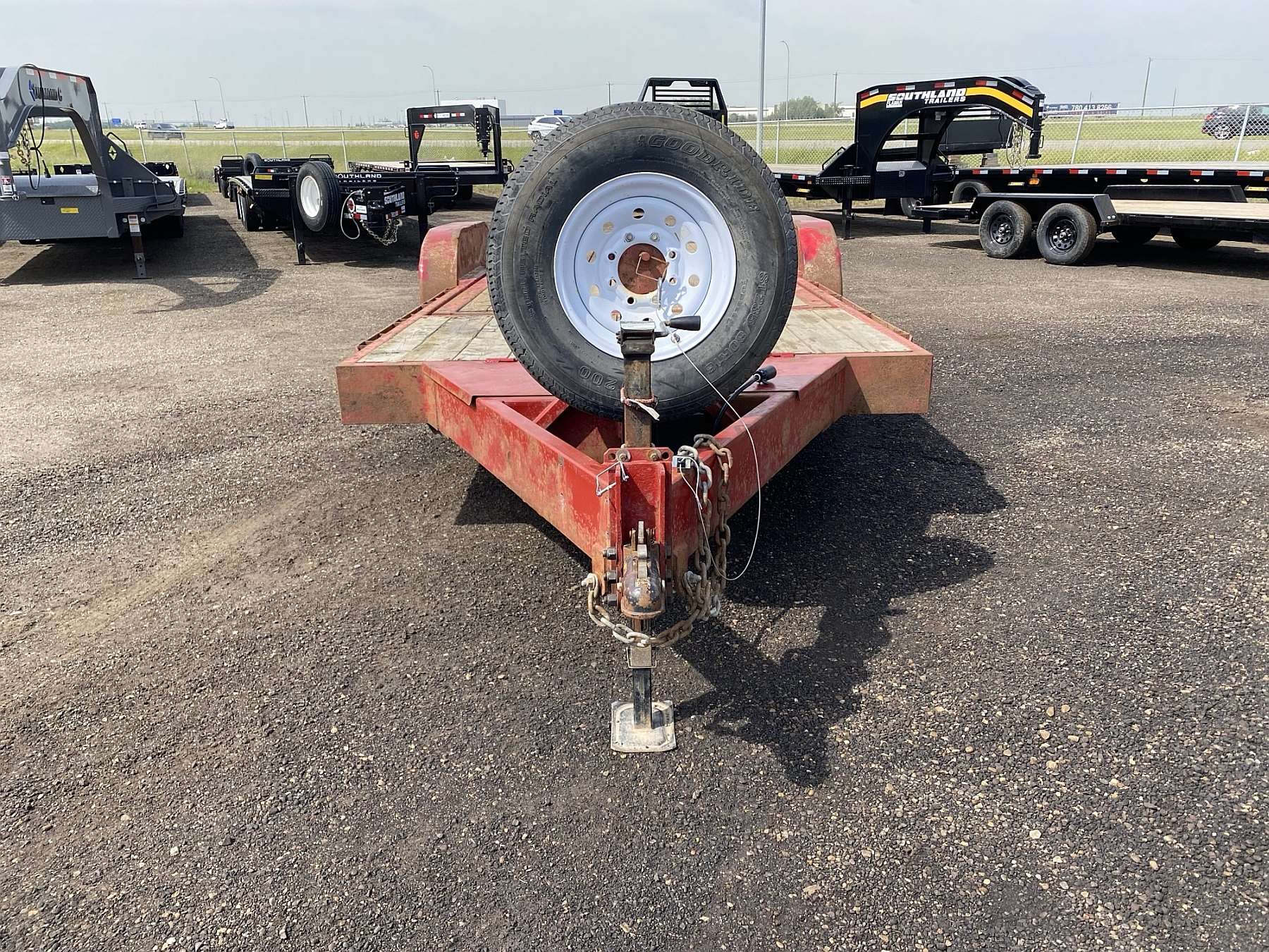 Used 2017 Trailtech 20' Tilt Deck Trailer