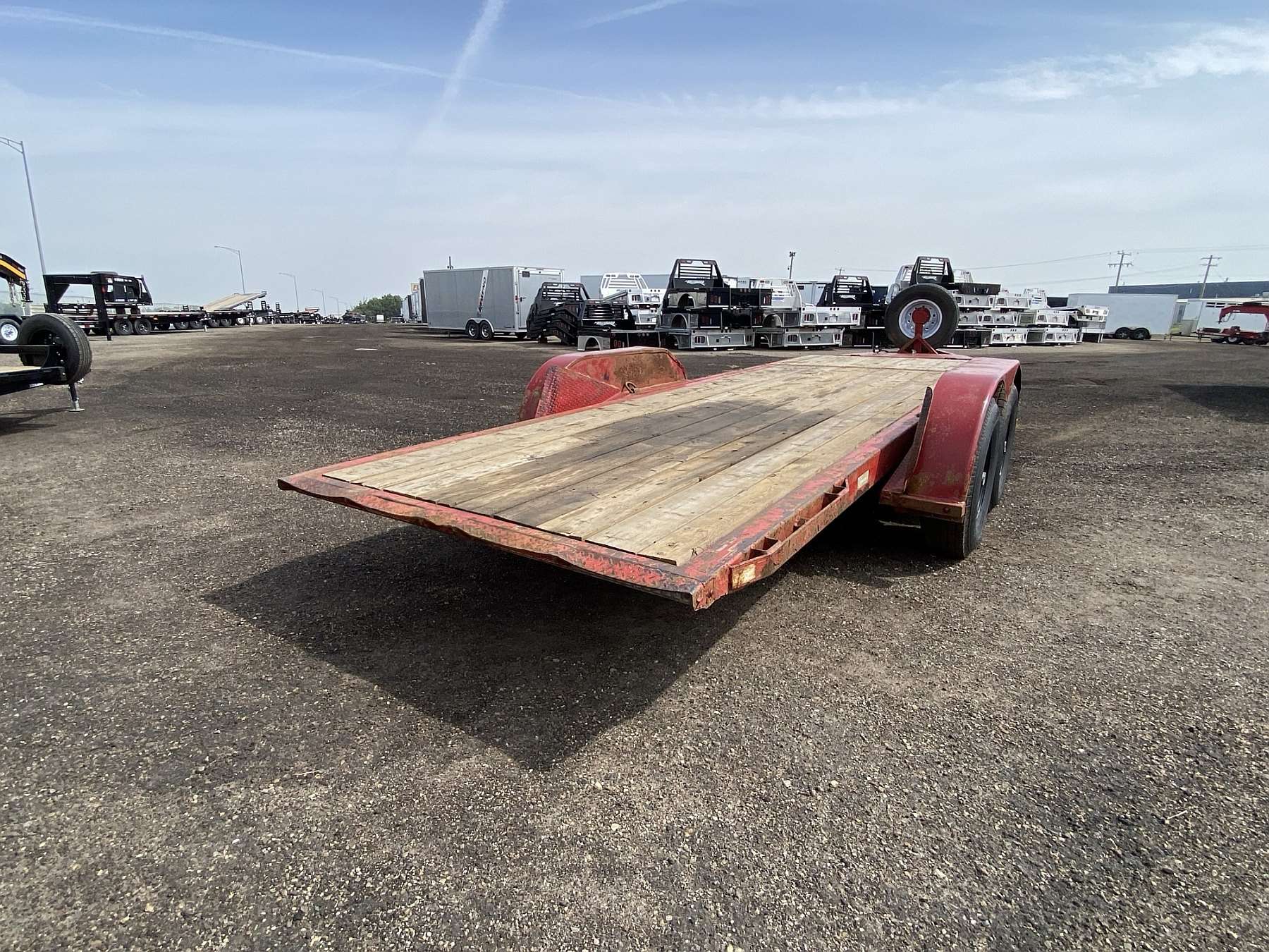 Used 2017 Trailtech 20' Tilt Deck Trailer