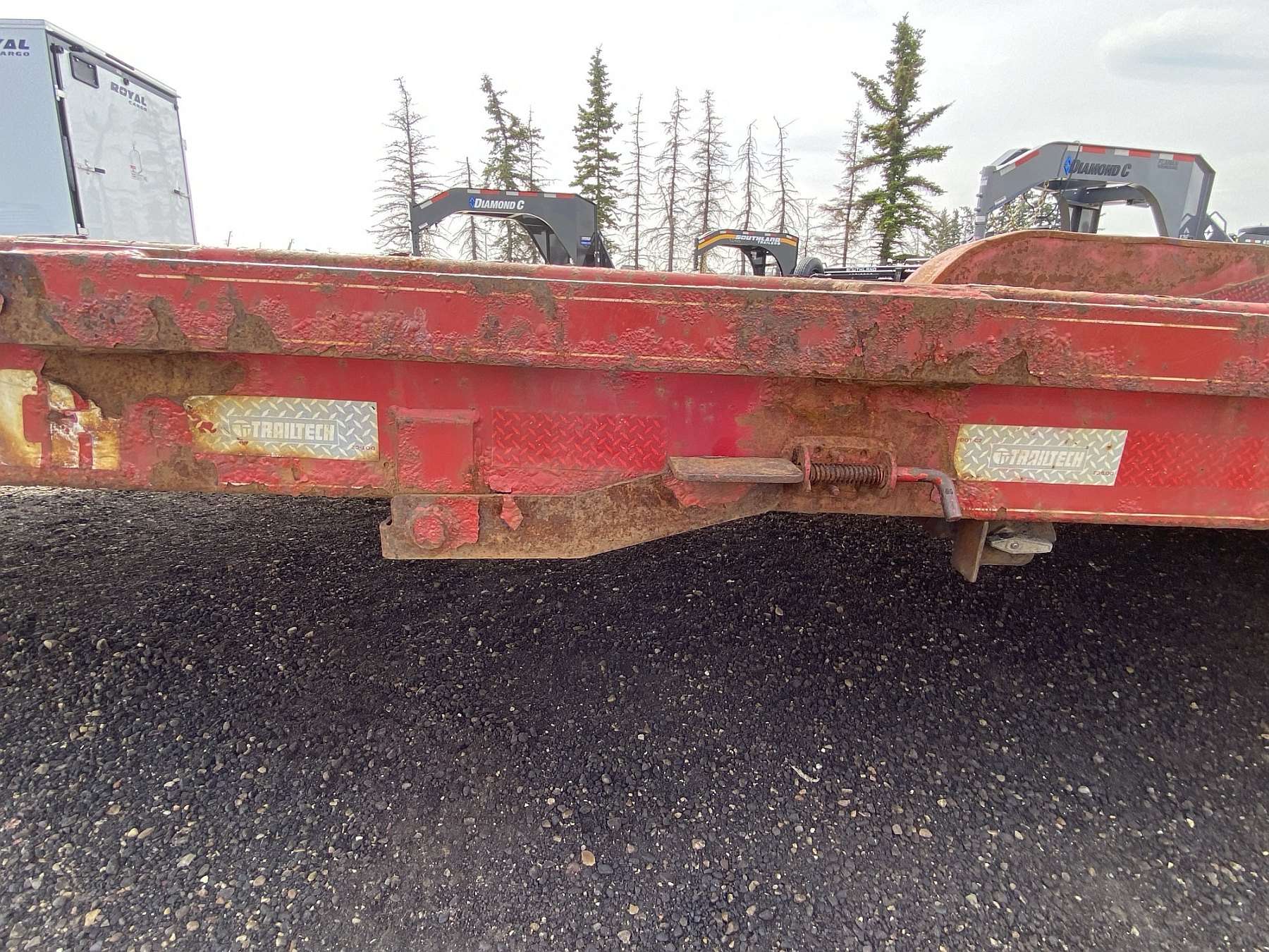 Used 2017 Trailtech 20' Tilt Deck Trailer