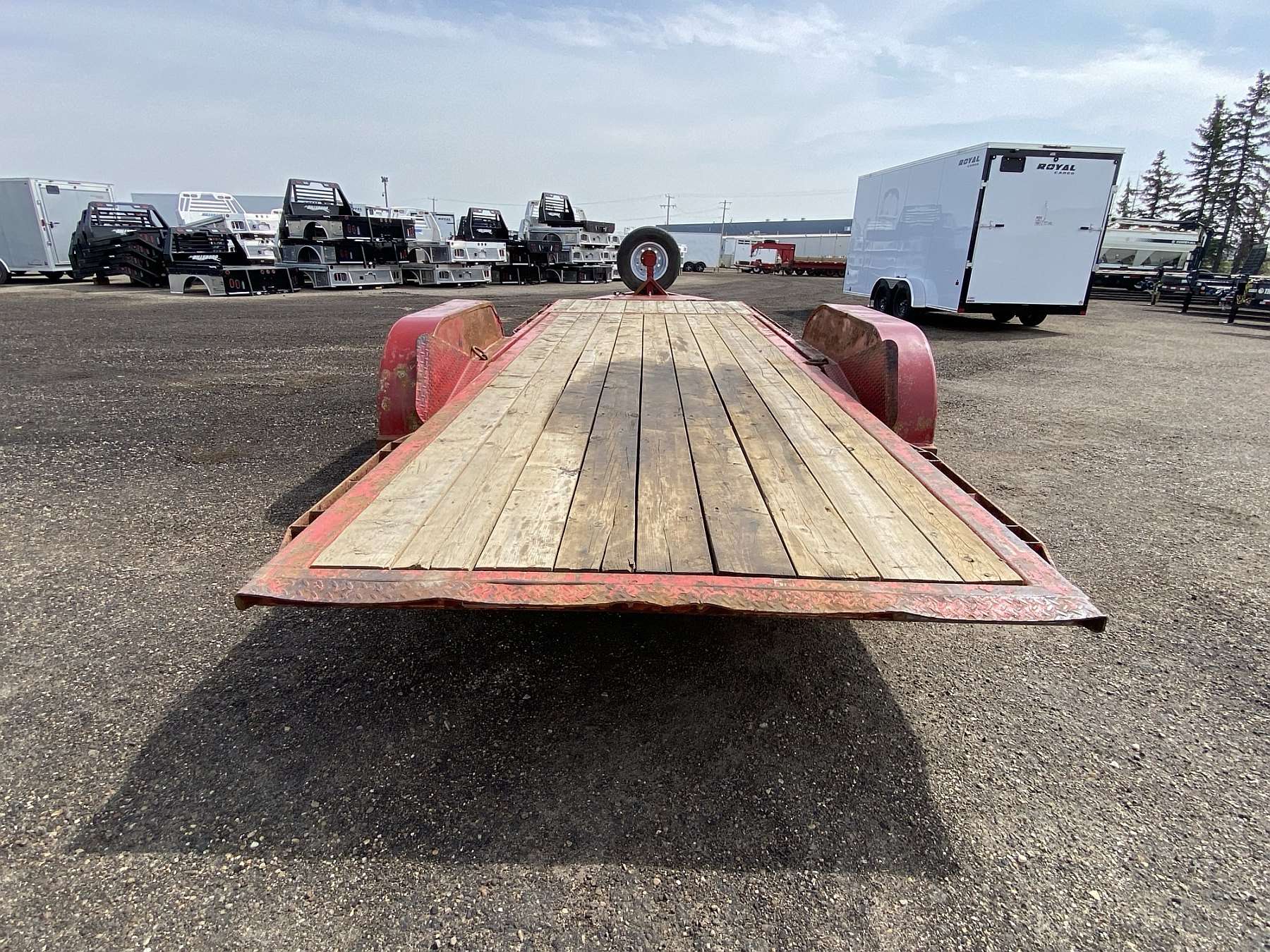 Used 2017 Trailtech 20' Tilt Deck Trailer