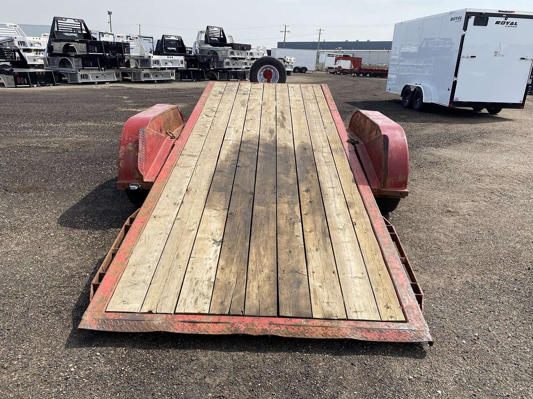 Used 2017 Trailtech 20' Tilt Deck Trailer
