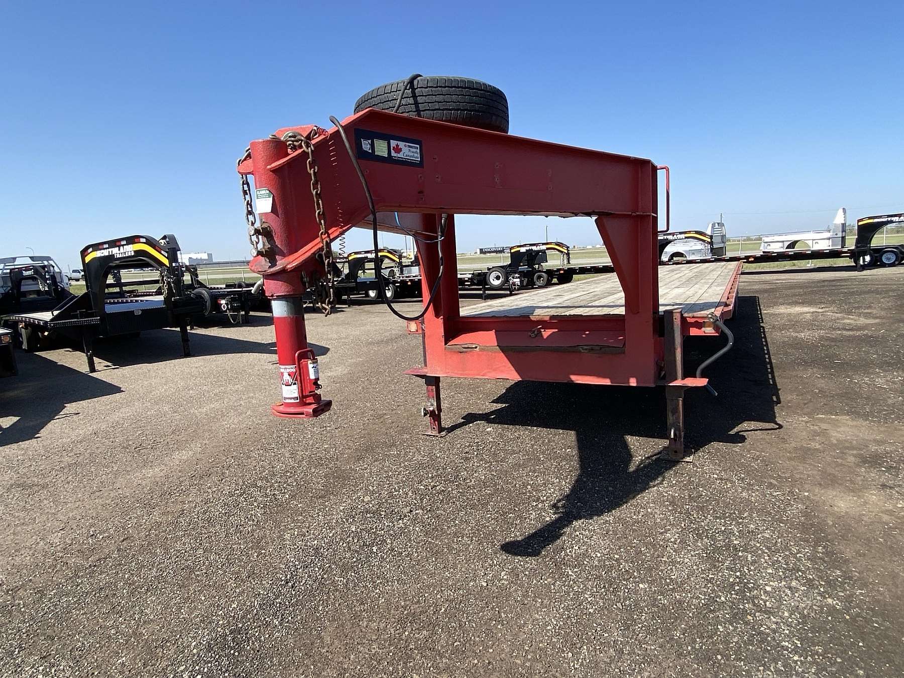 Used 2017 Trailtech H370 40' Gooseneck Trailer