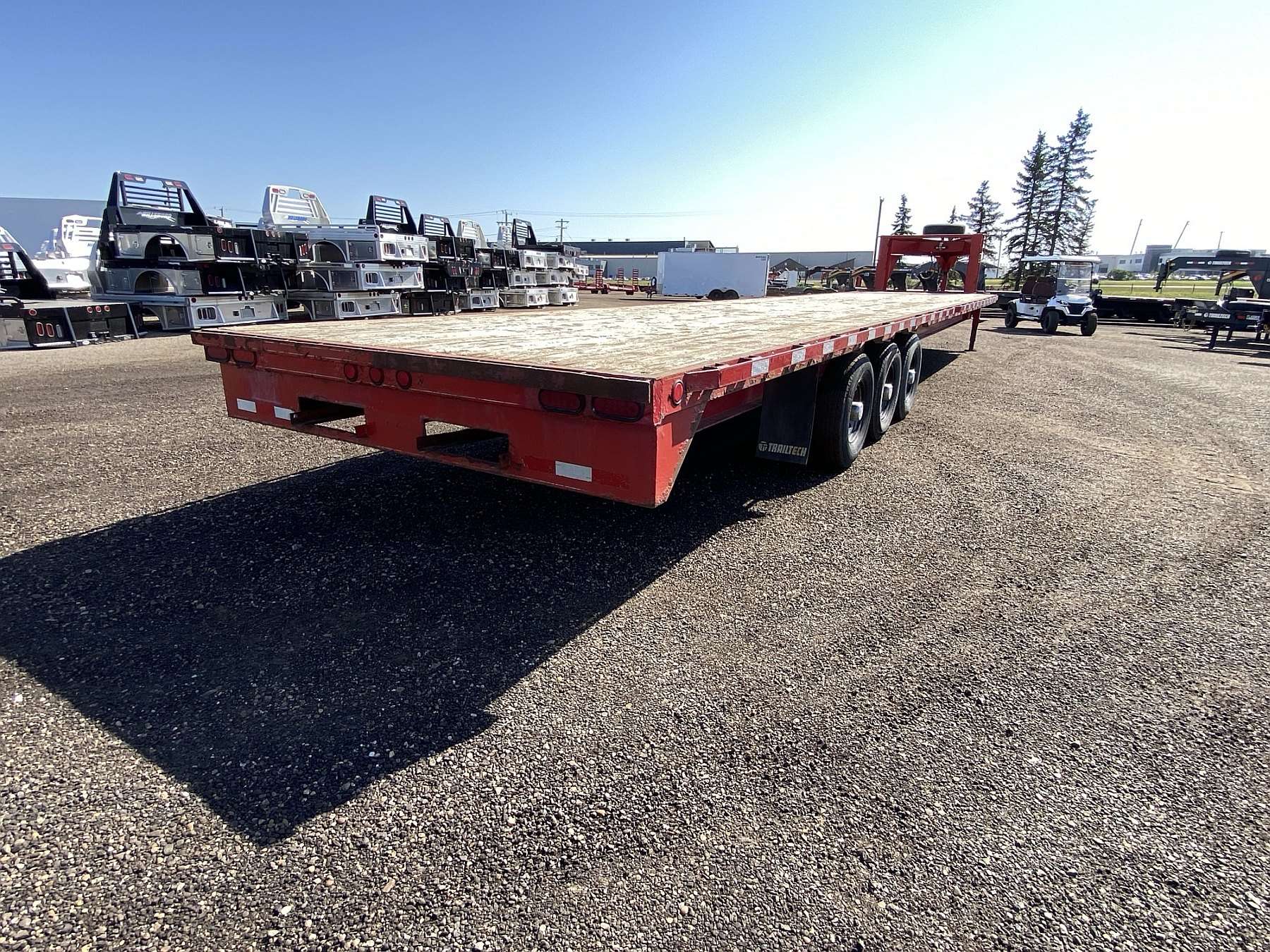 Used 2017 Trailtech H370 40' Gooseneck Trailer