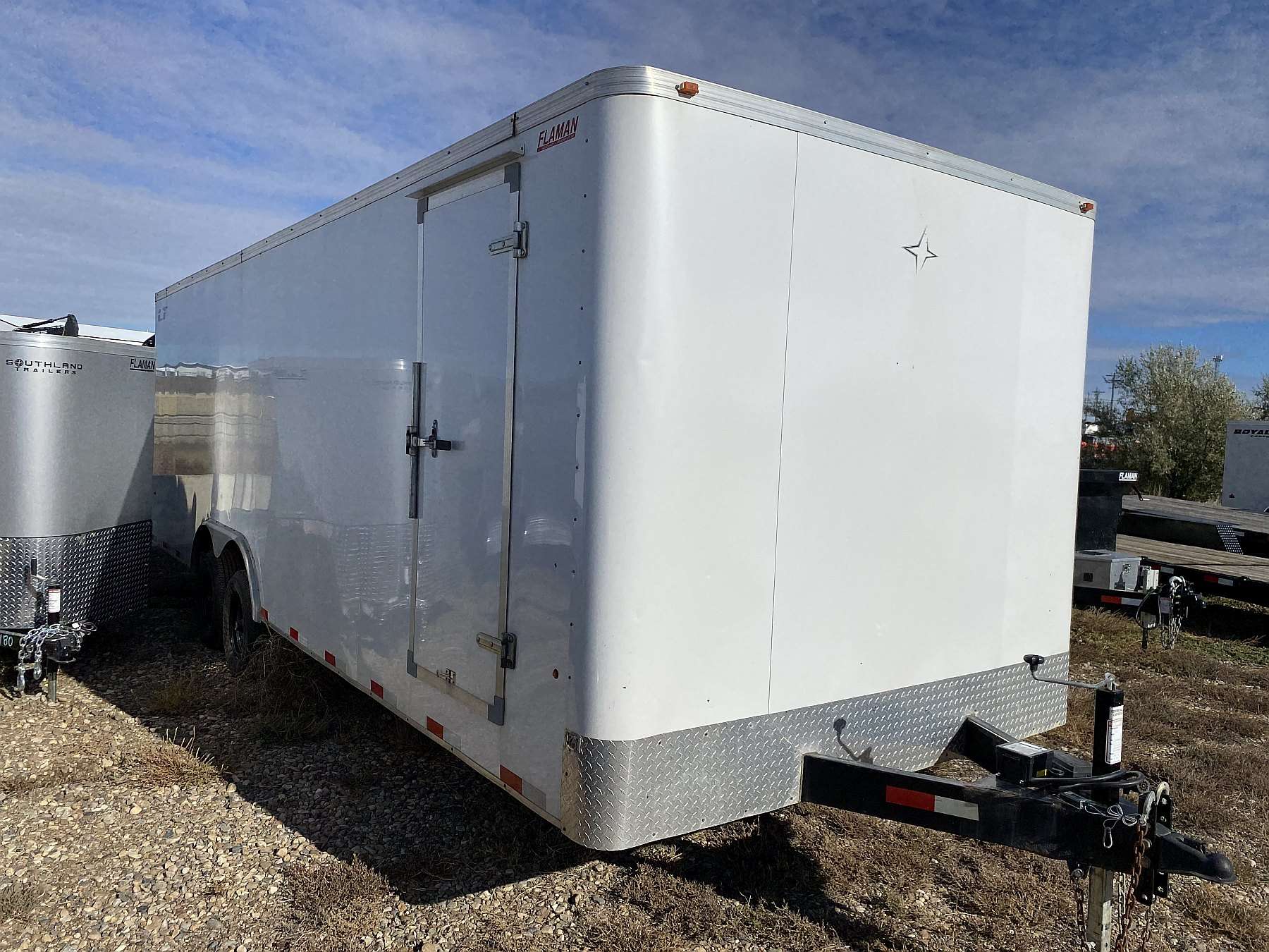 Used 2018 8'x20' Enclosed Cargo Trailer