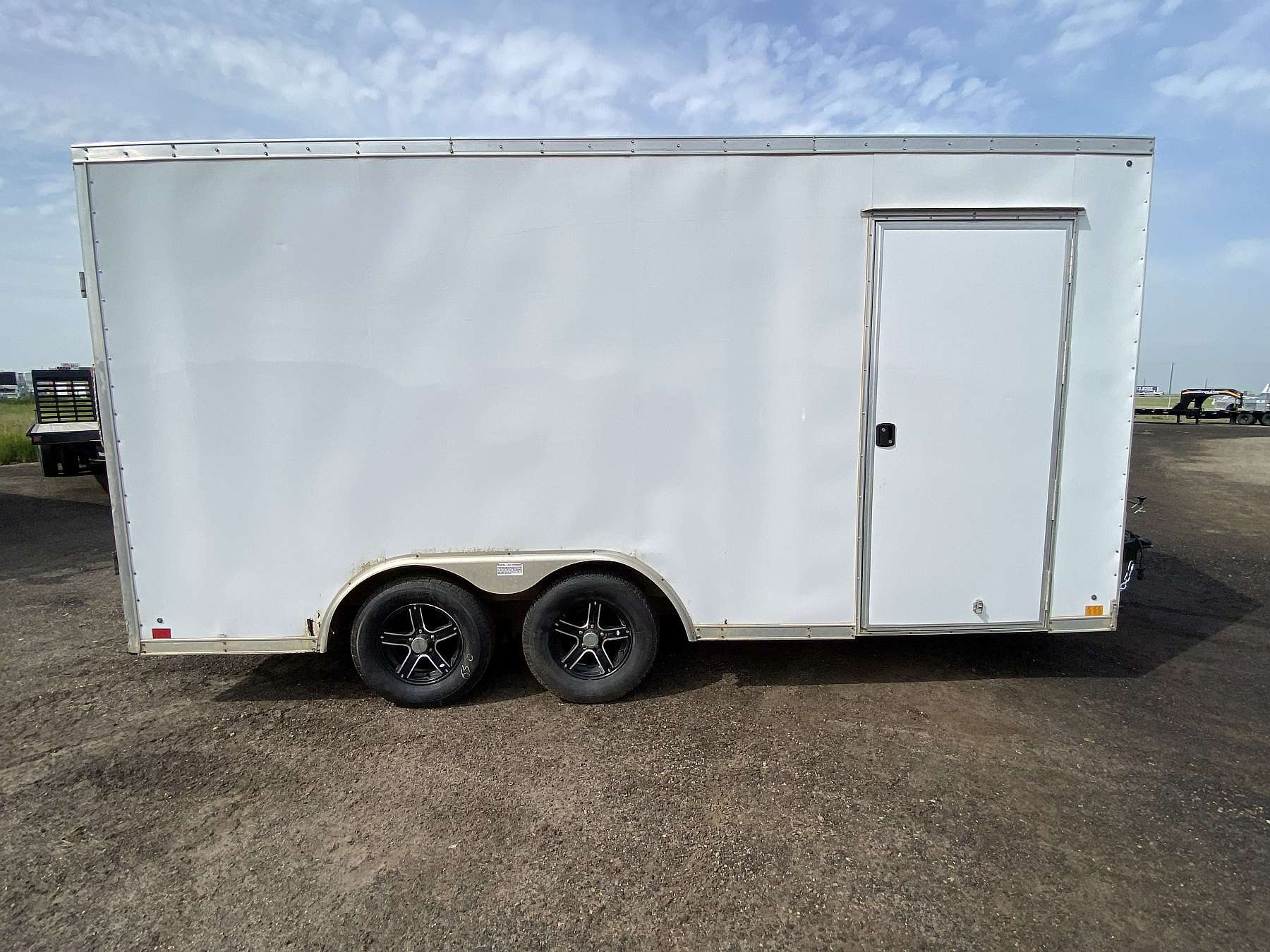 Used 2018 Cross 8'x16' Enclosed Cargo Trailer