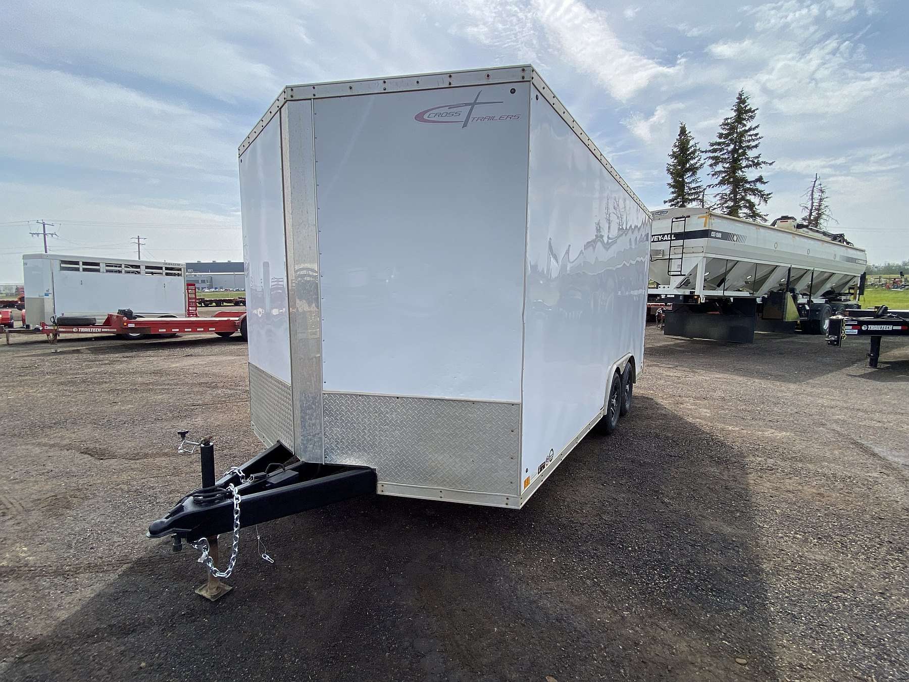 Used 2018 Cross 8'x16' Enclosed Cargo Trailer