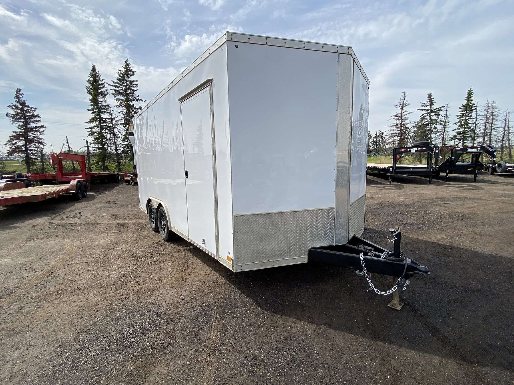 Used 2018 Cross 8'x16' Enclosed Cargo Trailer