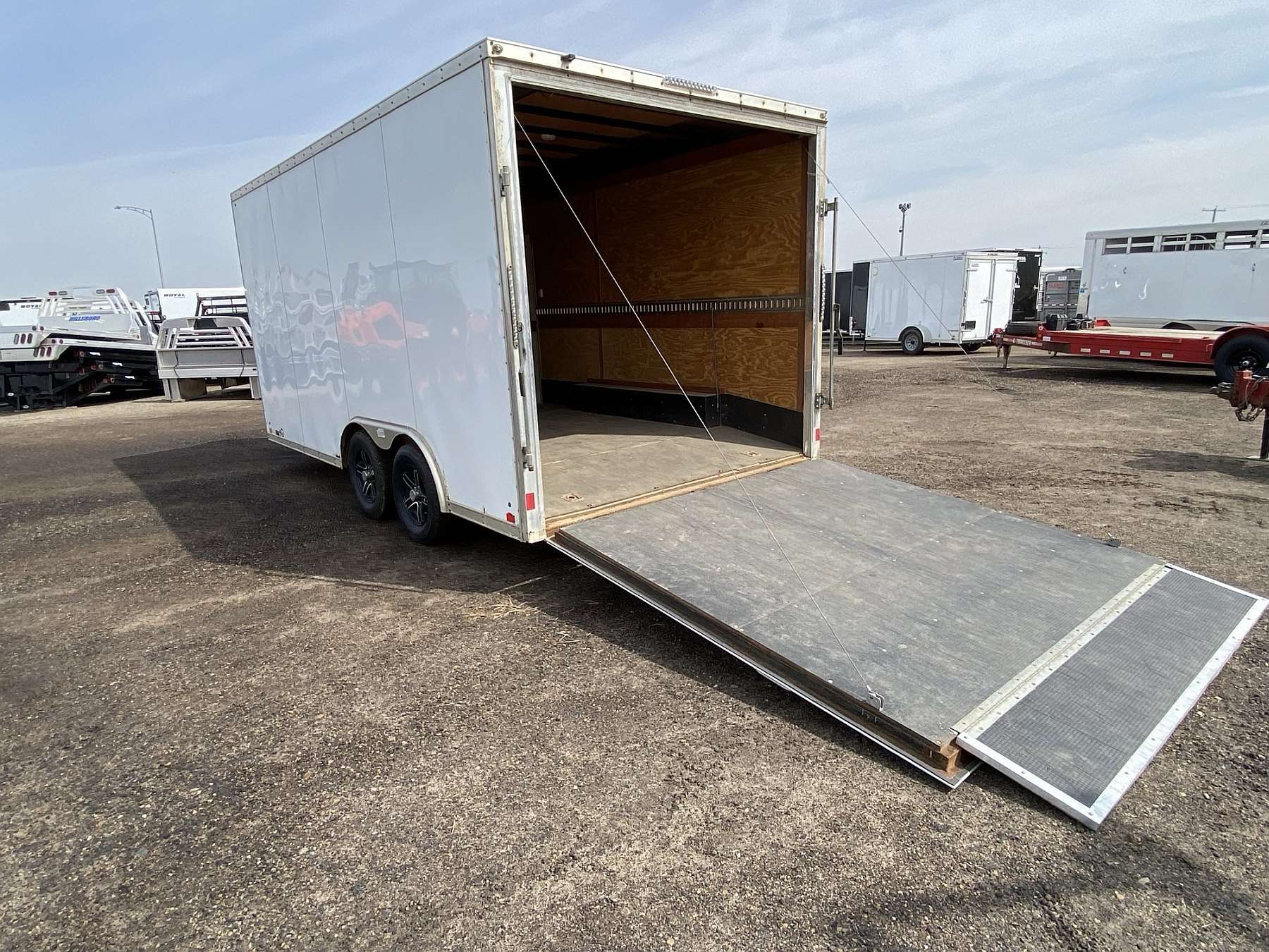 Used 2018 Cross 8'x16' Enclosed Cargo Trailer