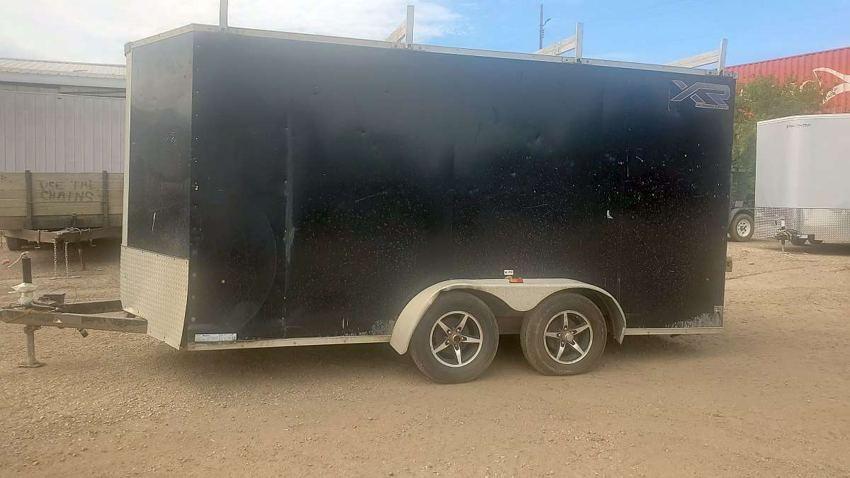 Used 2018 Royal 7'x16' Enclosed Cargo Trailer