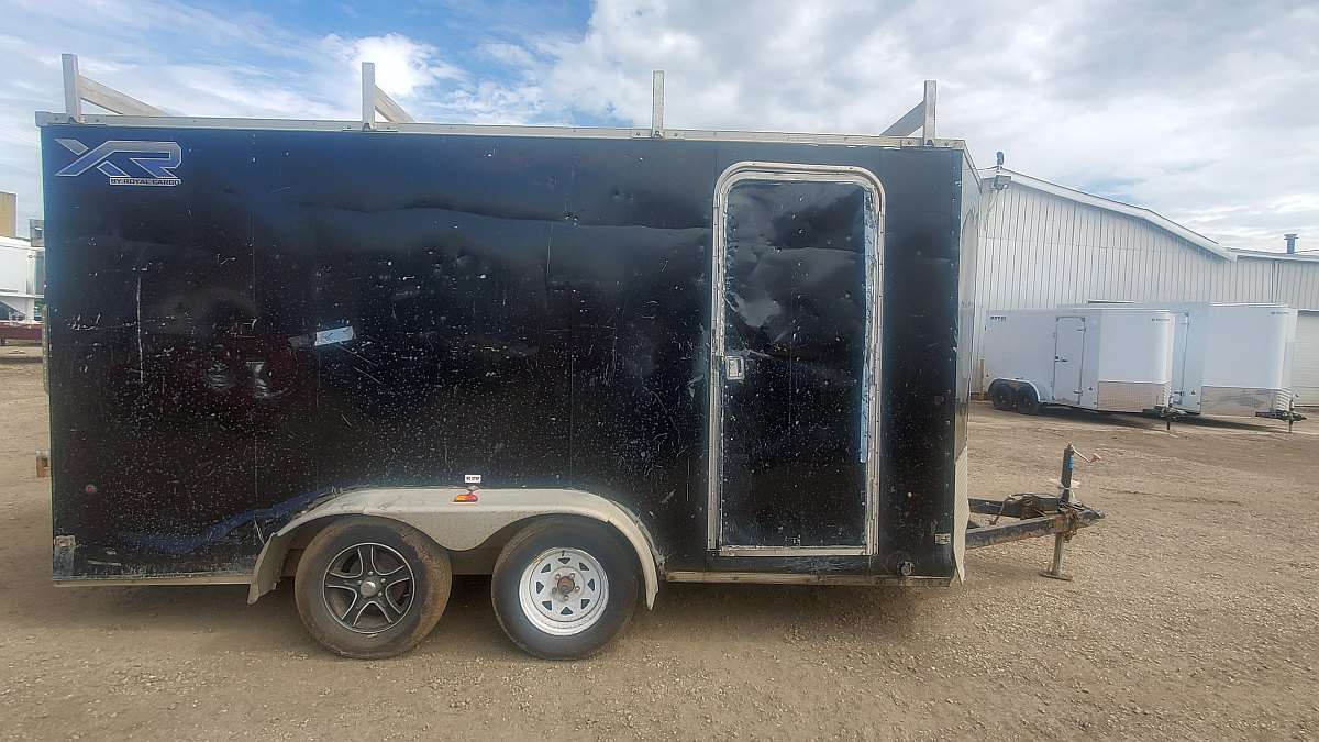 Used 2018 Royal 7'x16' Enclosed Cargo Trailer