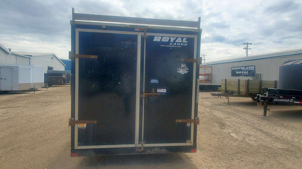 Used 2018 Royal 7'x16' Enclosed Cargo Trailer