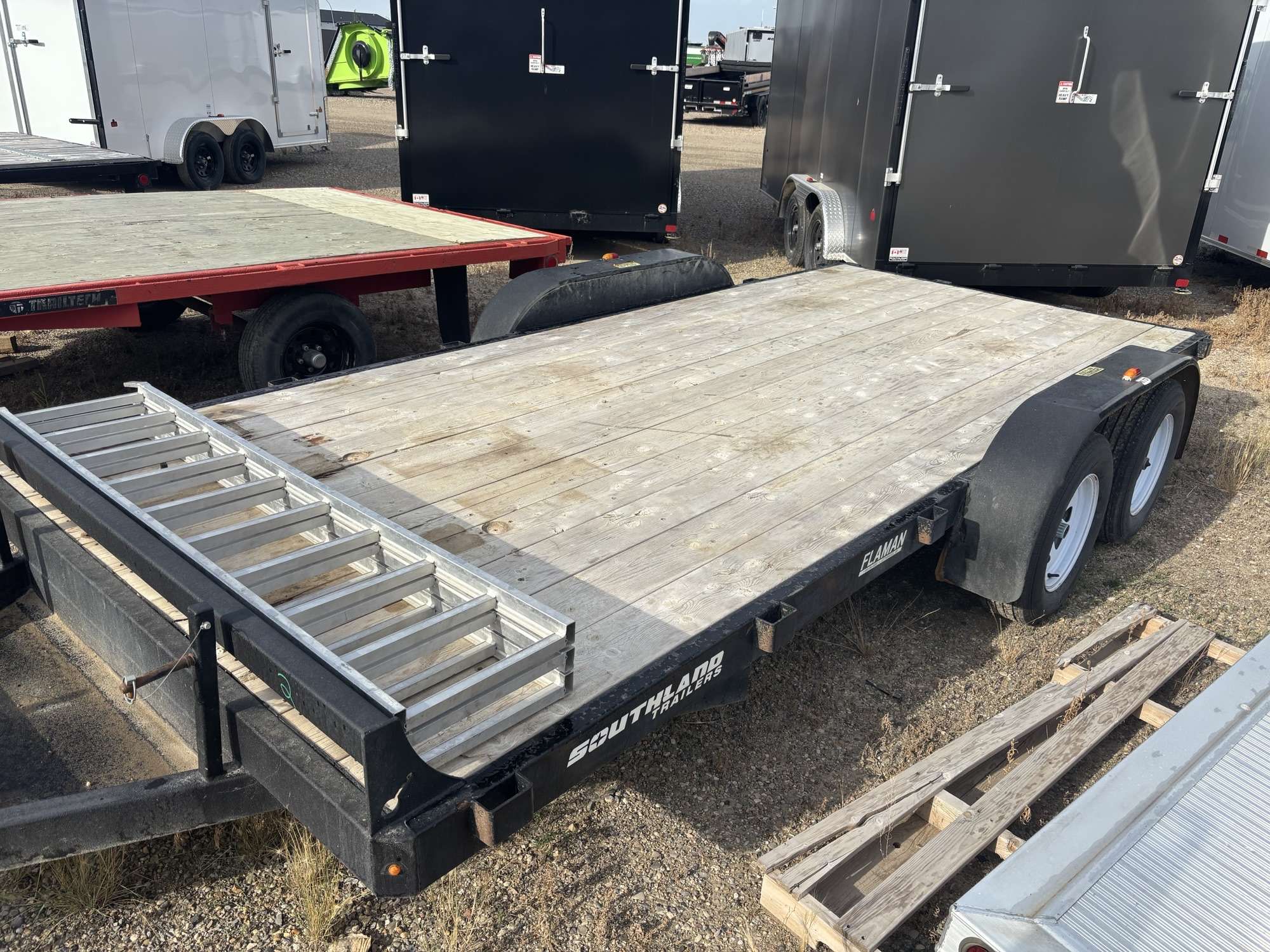 Used 2018 Southland 16' Lowboy Trailer