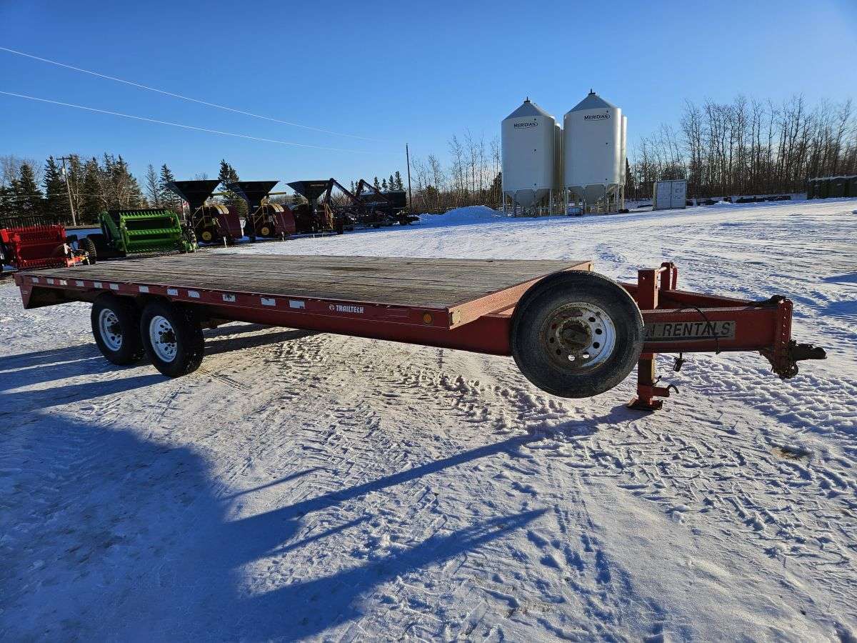 Used 2018 Trailtech H270 8' x 20' Flat Deck