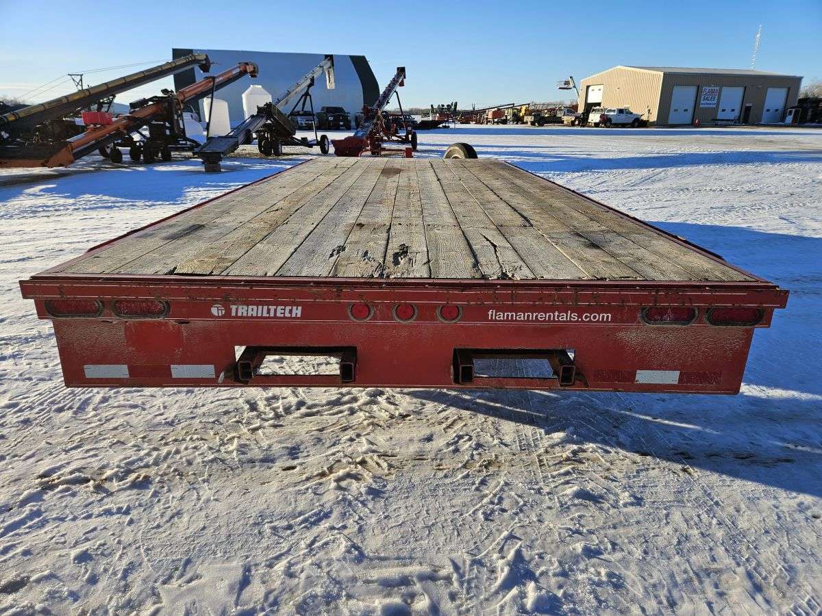 Used 2018 Trailtech H270 8' x 20' Flat Deck