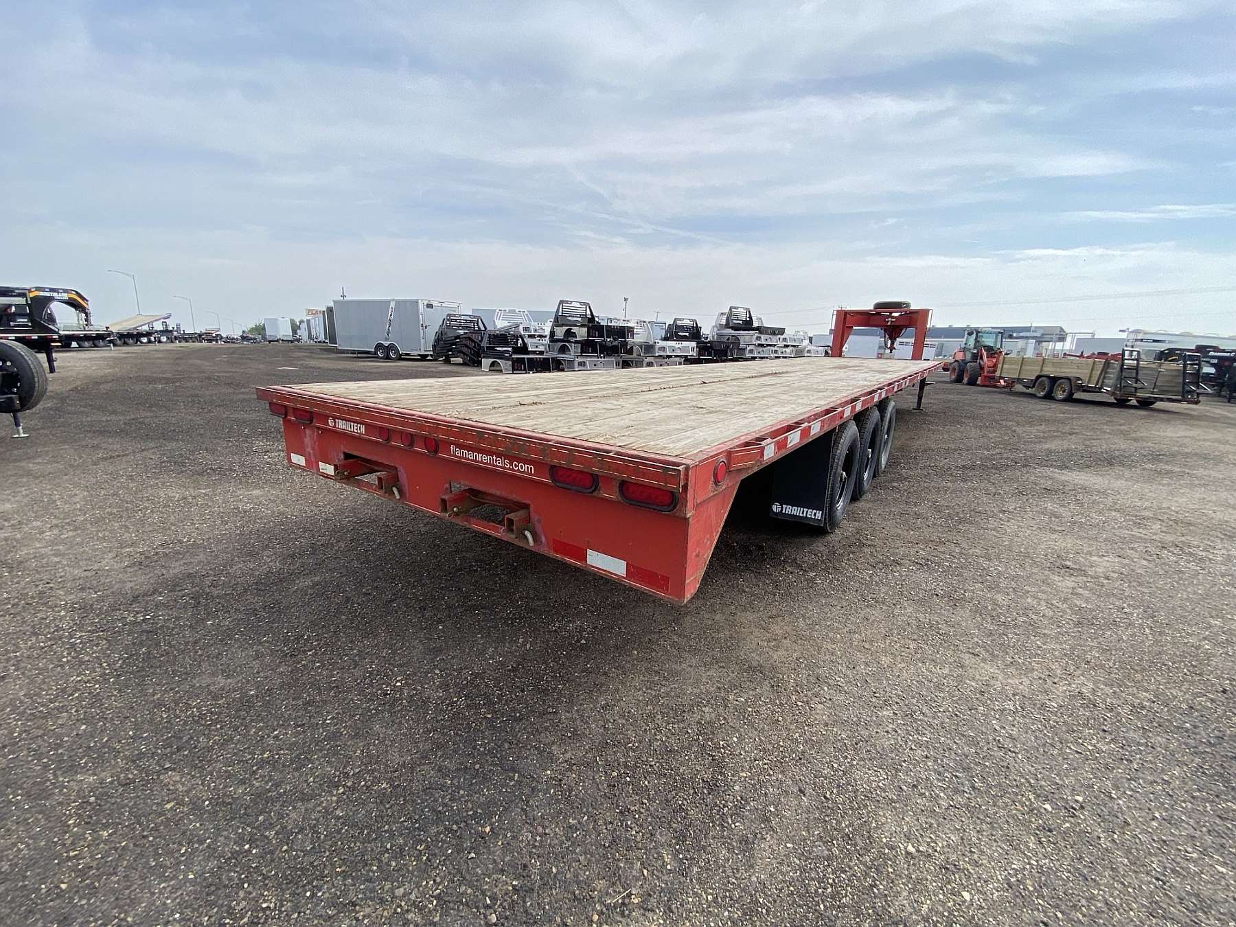 Used 2018 Trailtech H370- 36' Gooseneck Trailer