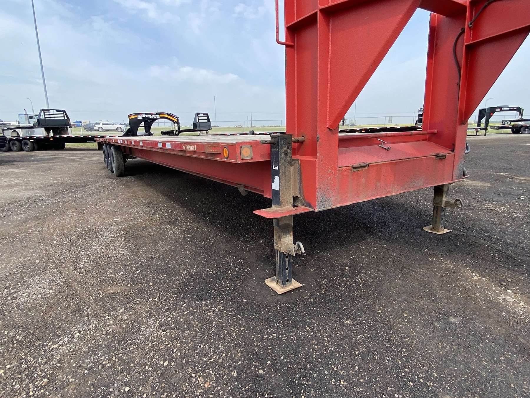 Used 2018 Trailtech H370- 36' Gooseneck Trailer