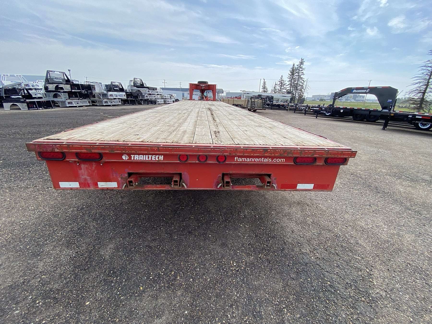 Used 2018 Trailtech H370- 36' Gooseneck Trailer