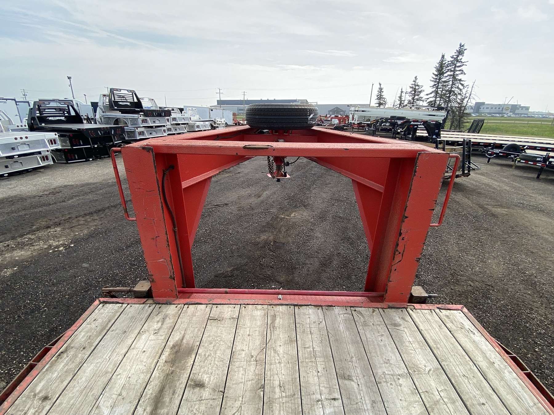 Used 2018 Trailtech H370- 36' Gooseneck Trailer