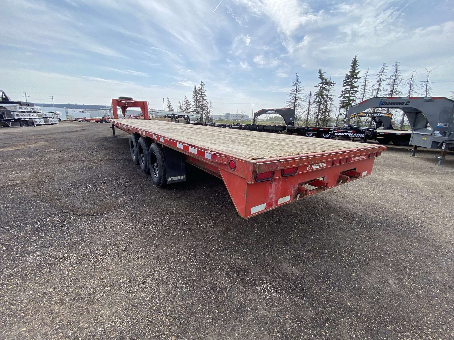 Used 2018 Trailtech H370- 36' Gooseneck Trailer