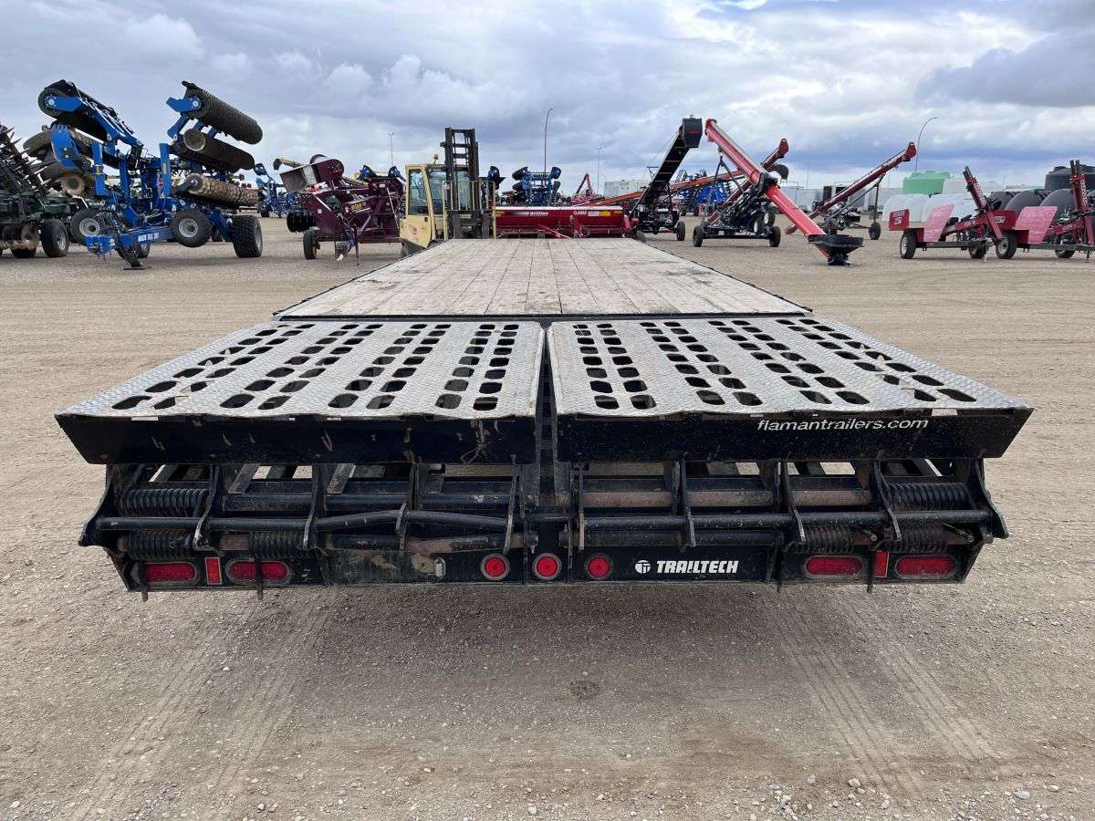 Used 2018 Trailtech TD210 8'5" x 26' Flat Deck