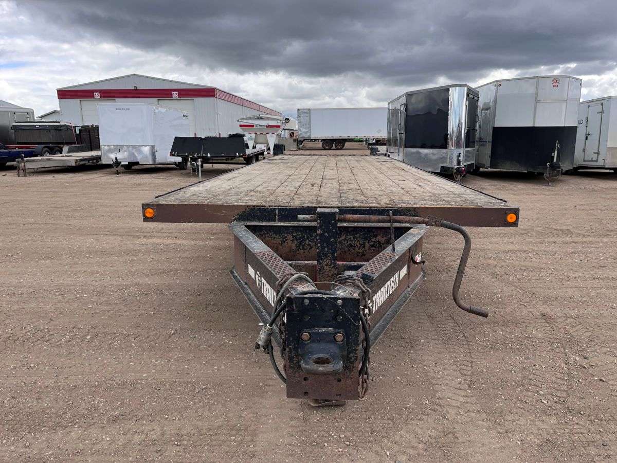 Used 2018 Trailtech TD210 8'5" x 26' Flat Deck