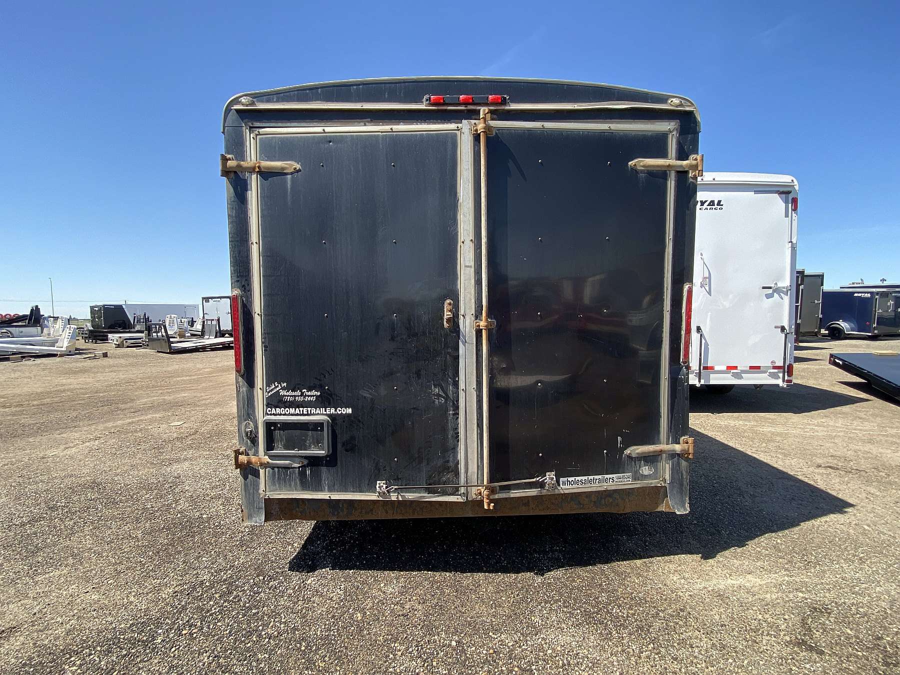 Used 2019 Cargo Mate 8'x16' Enclosed Cargo Trailer