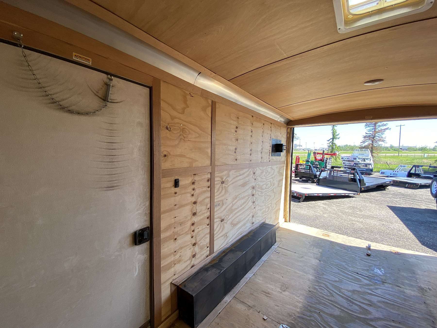 Used 2019 Cargo Mate 8'x16' Enclosed Cargo Trailer