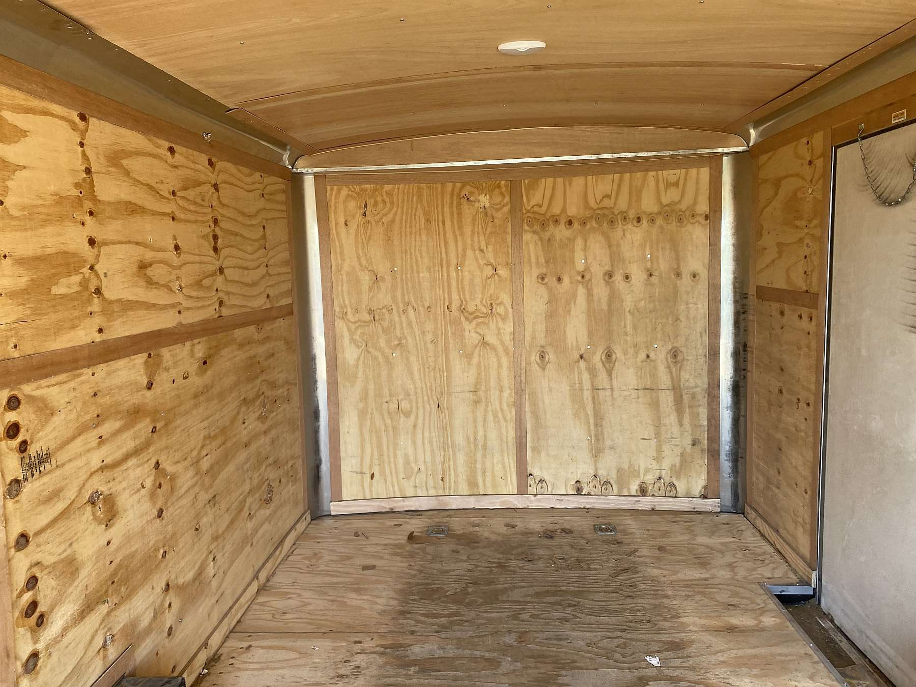 Used 2019 Cargo Mate 8'x16' Enclosed Cargo Trailer
