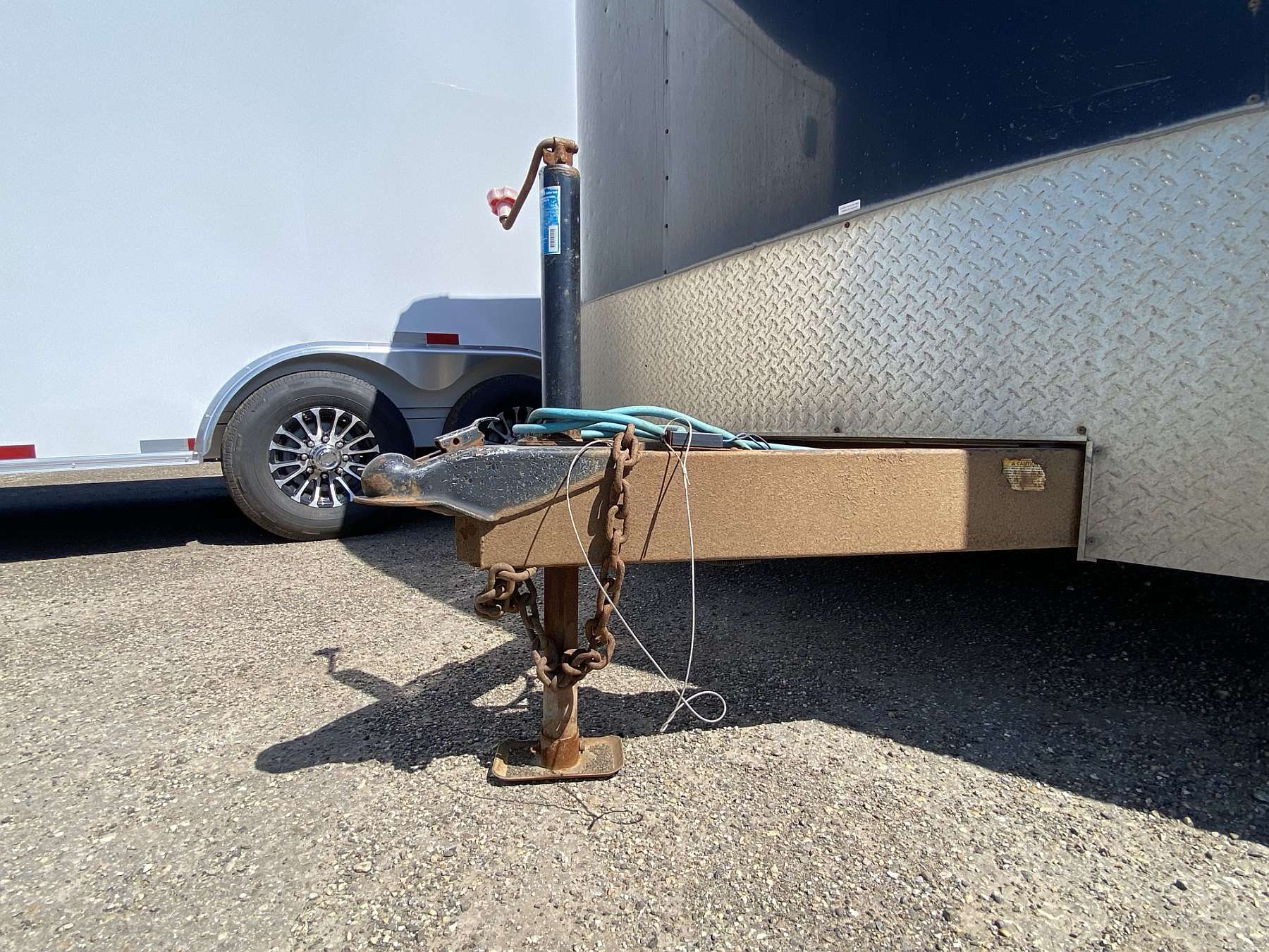 Used 2019 Cargo Mate 8'x16' Enclosed Cargo Trailer