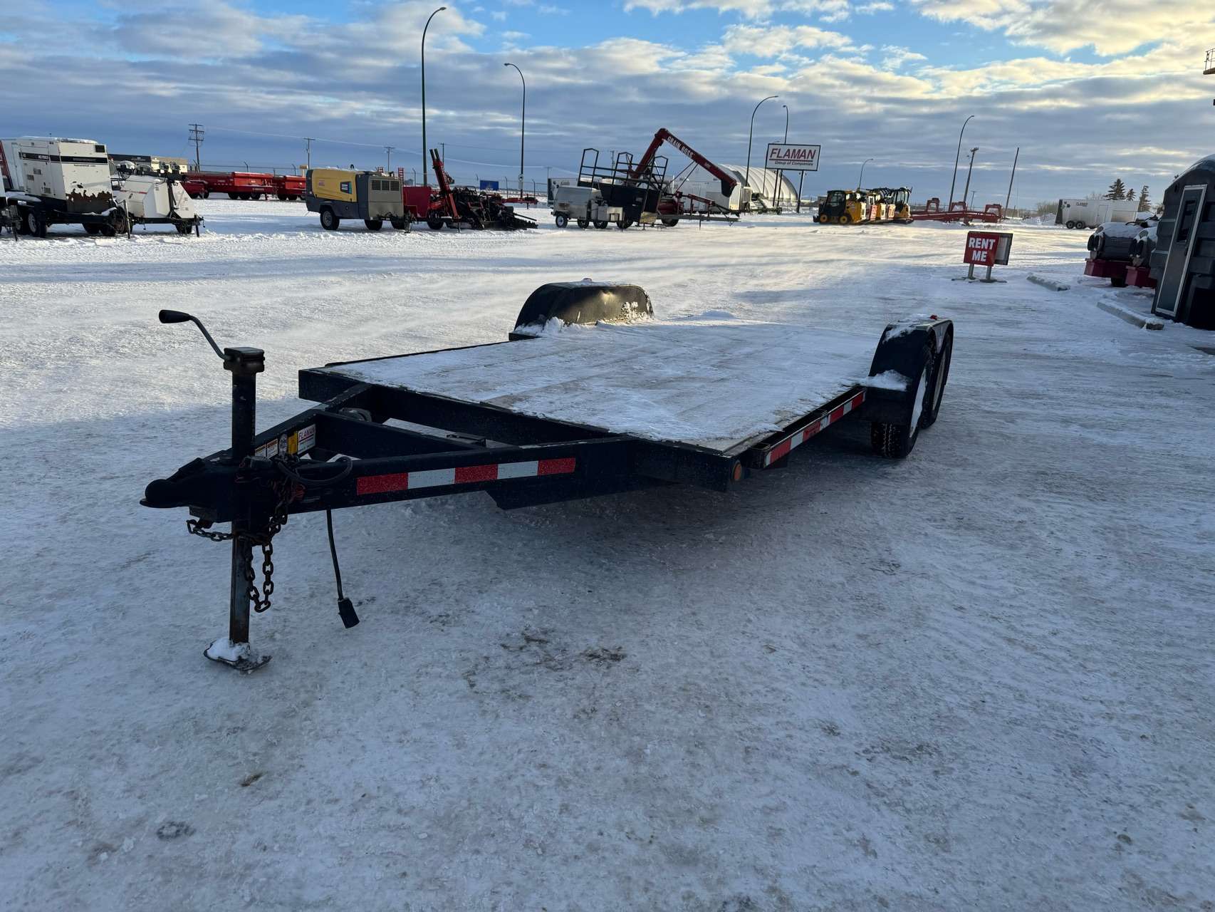 Used 2019 CJay FX9 8'6" x 16" Flat Deck