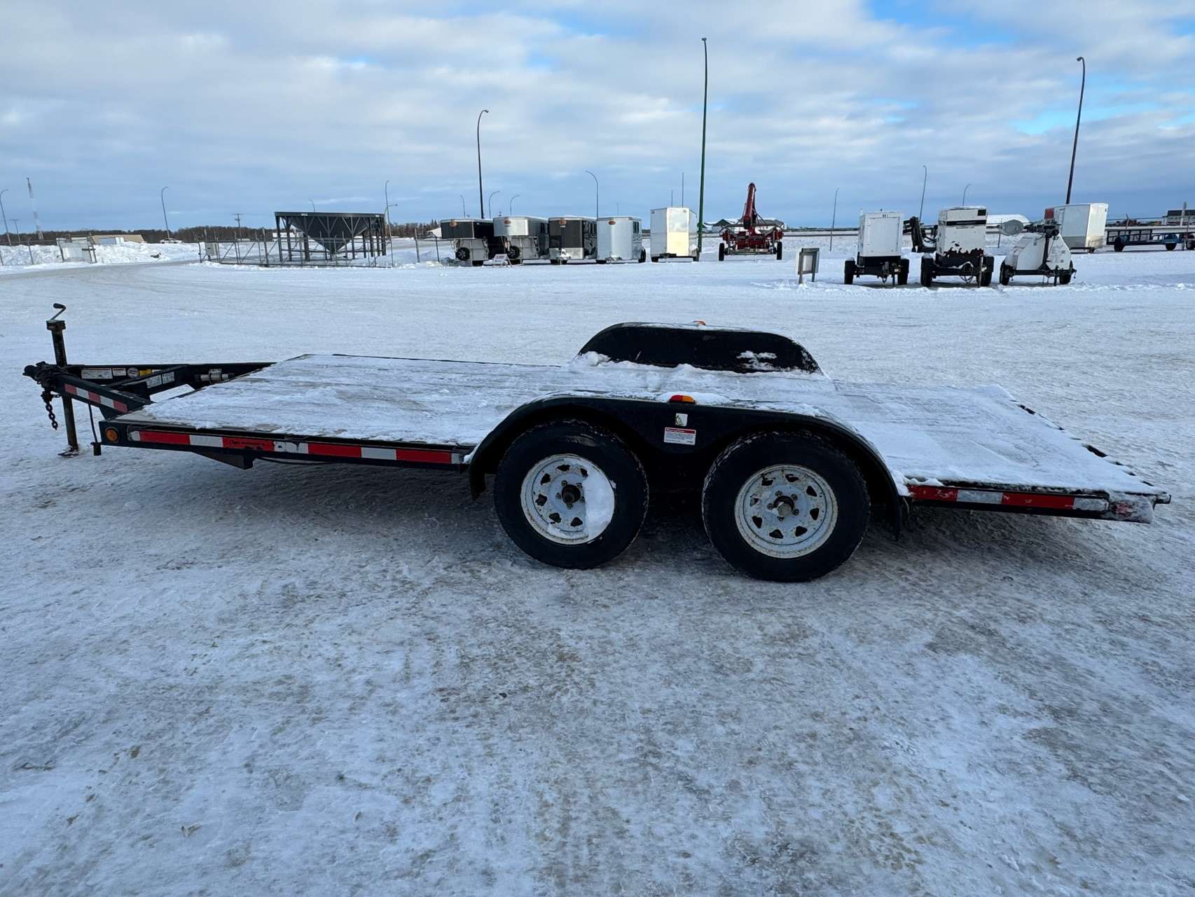 Used 2019 CJay FX9 8'6" x 16" Flat Deck