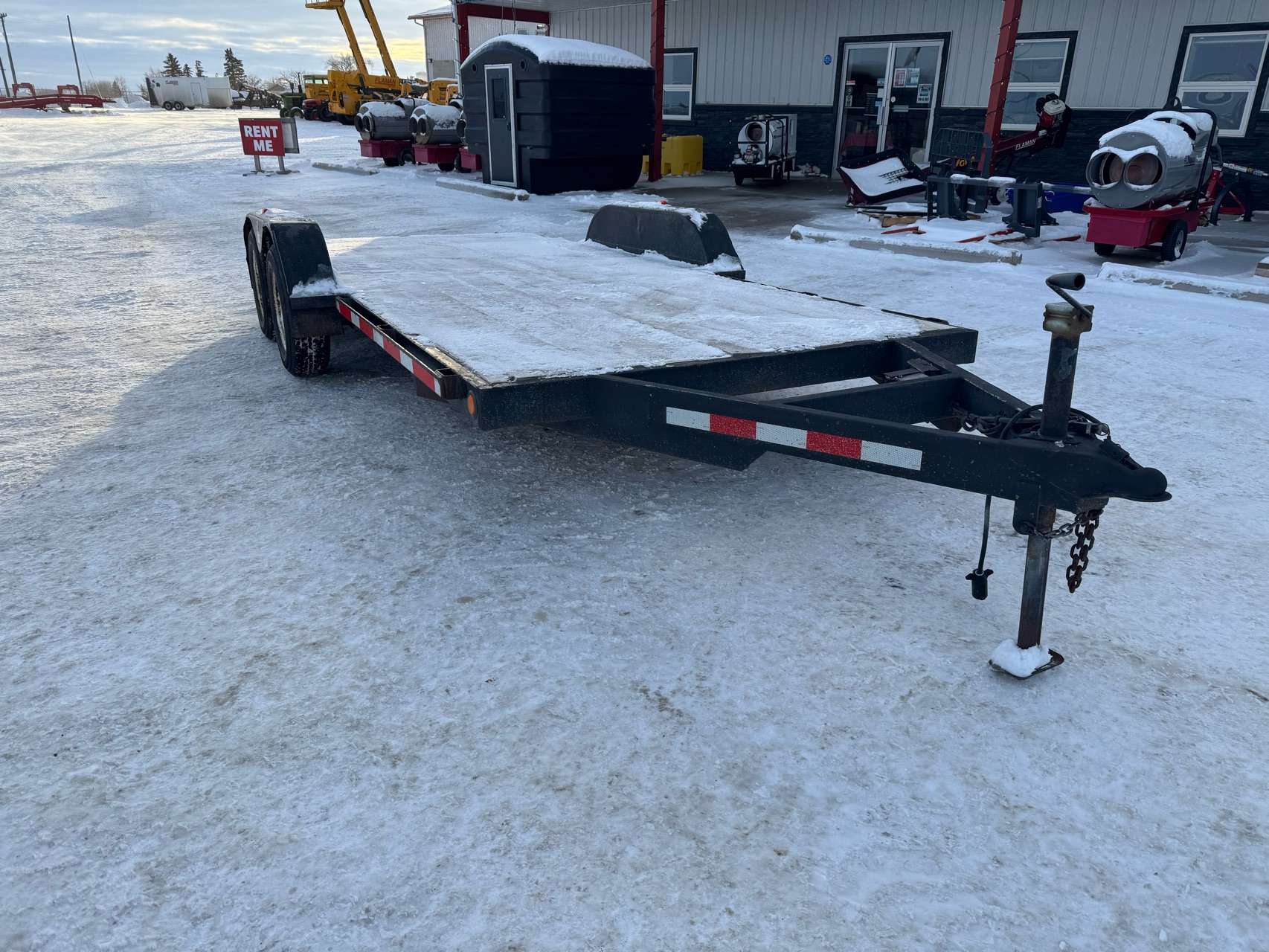 Used 2019 CJay FX9 8'6" x 16" Flat Deck