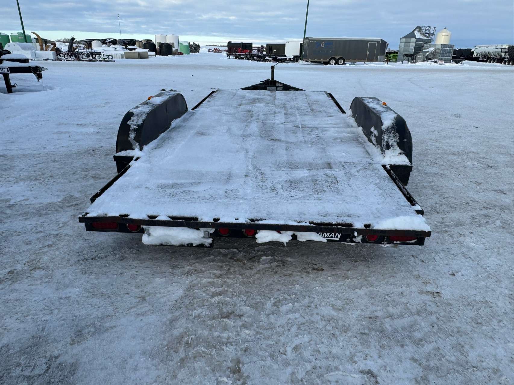 Used 2019 CJay FX9 8'6" x 16" Flat Deck