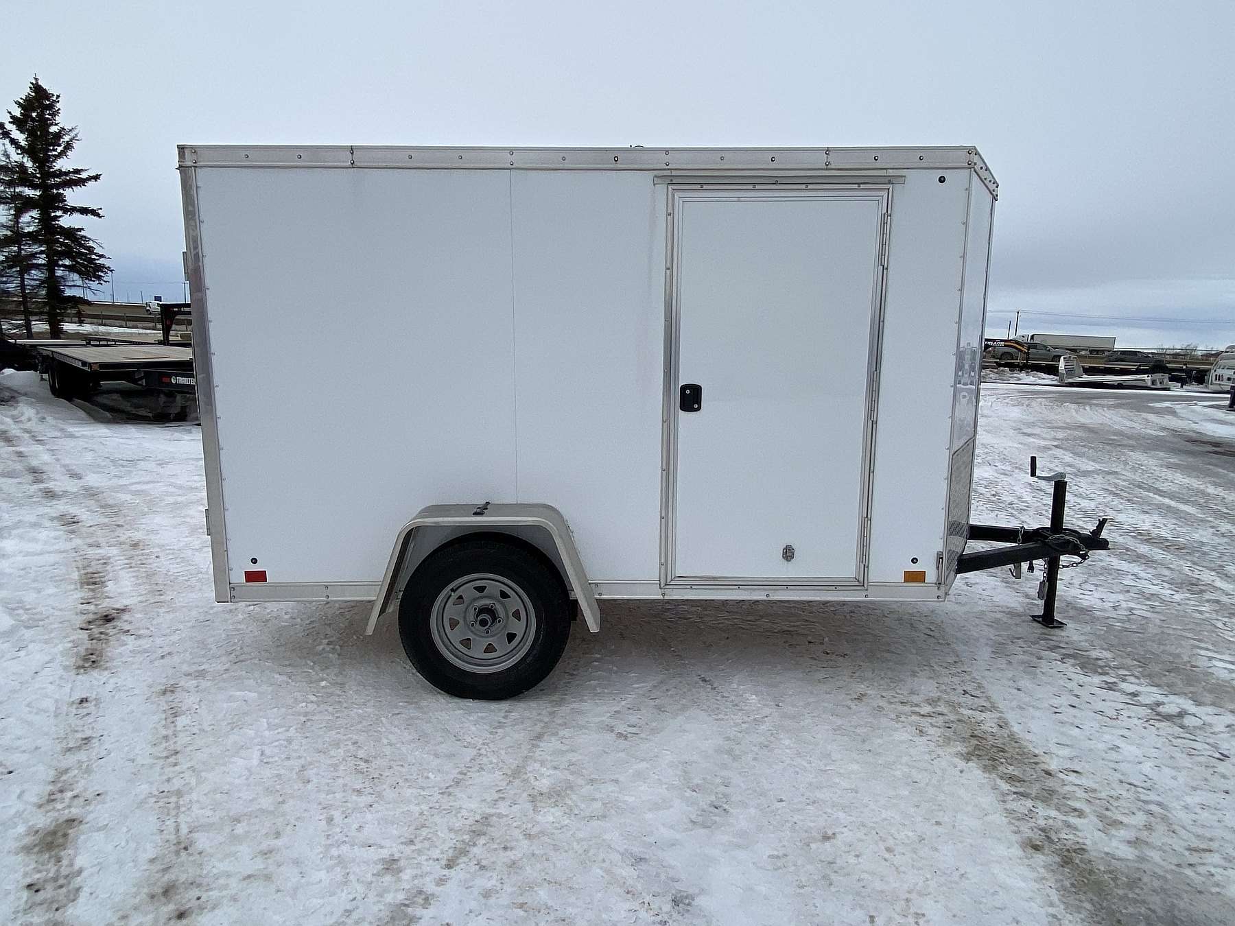 Used 2019 Cross 5'x10' Enclosed Cargo Trailer
